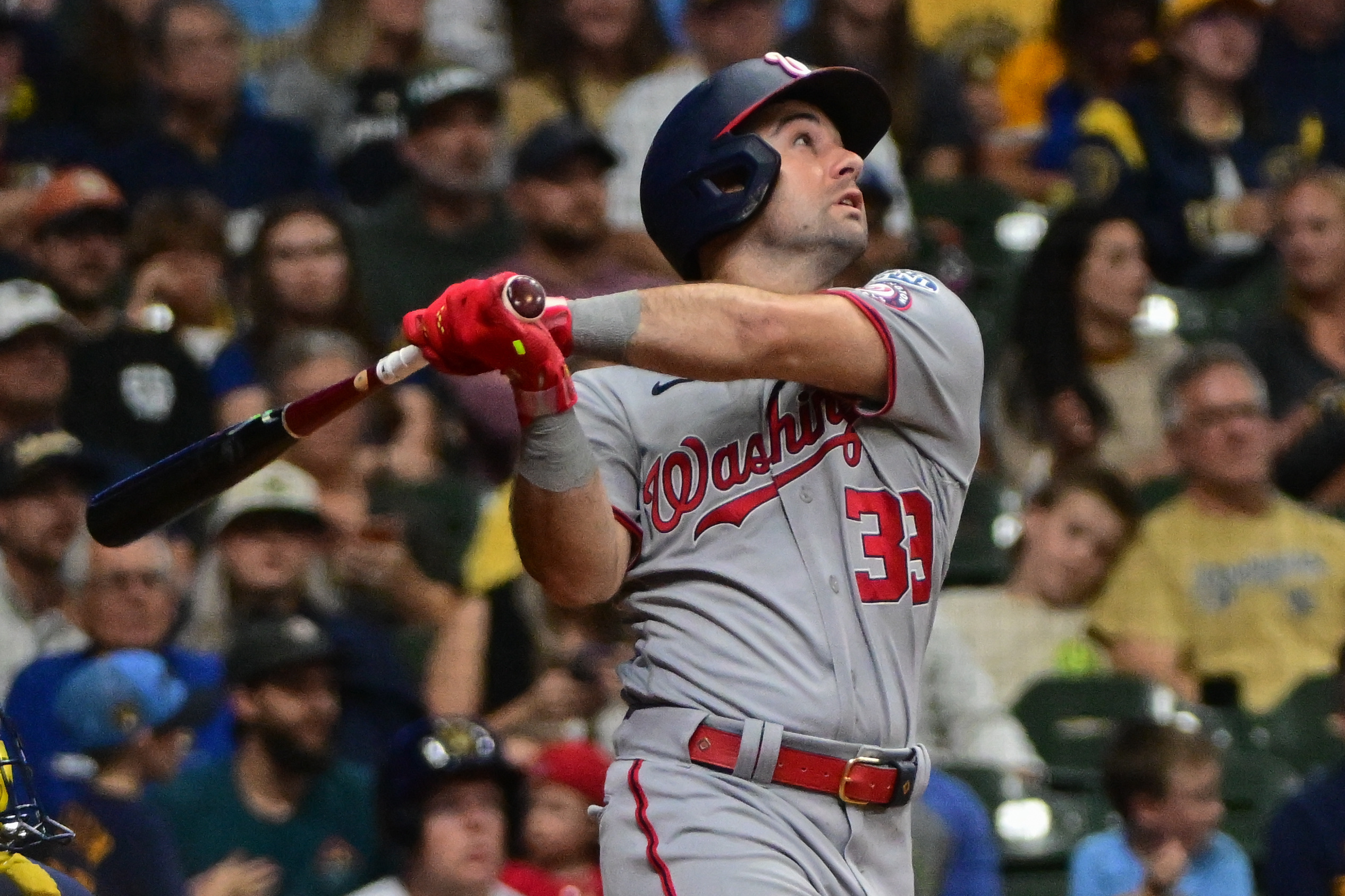 Mark Canha grand slam hands Nationals a loss to Brewers - The Washington  Post 