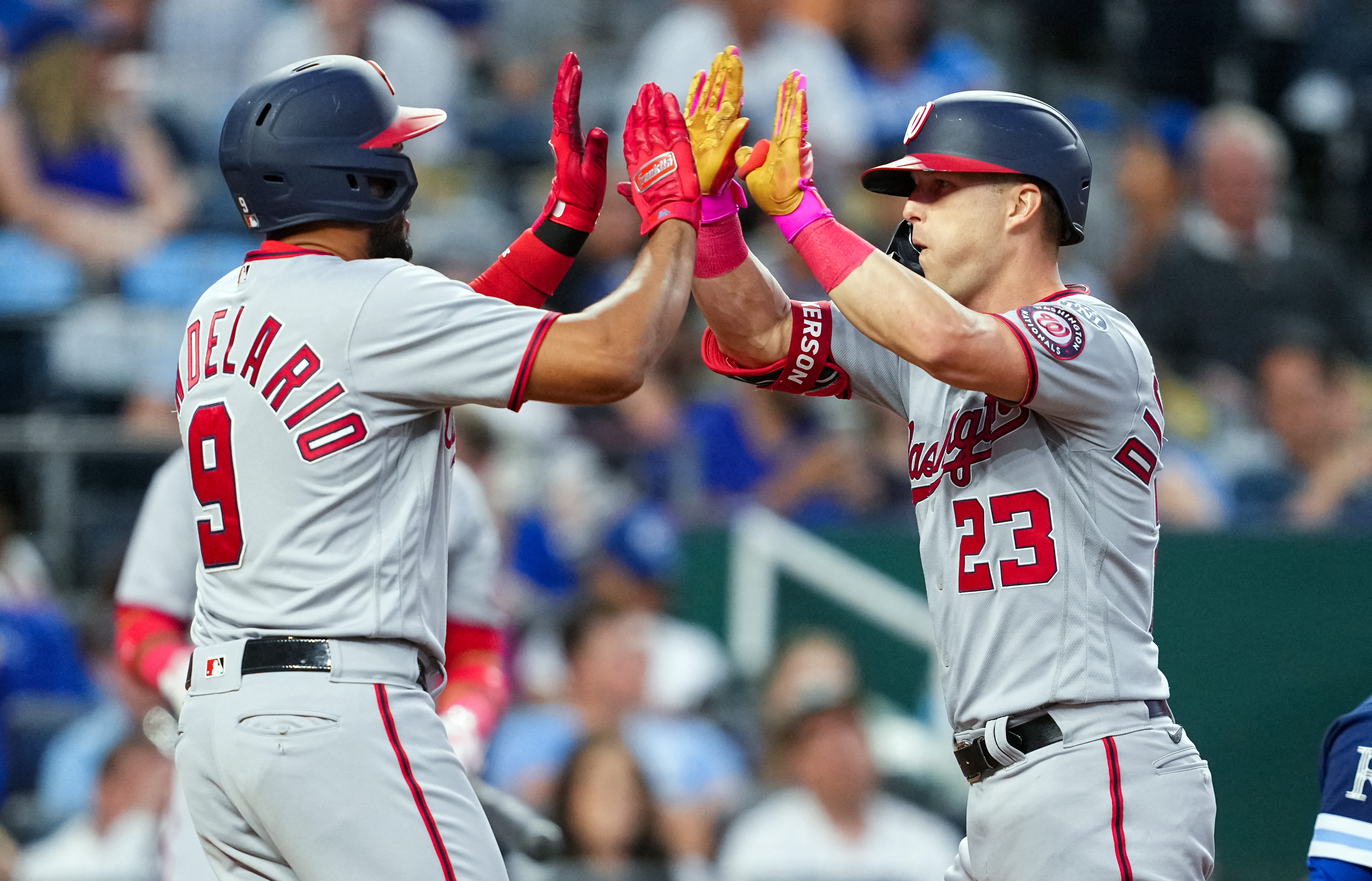 Luis Garcia's six hits lead Nationals past Royals