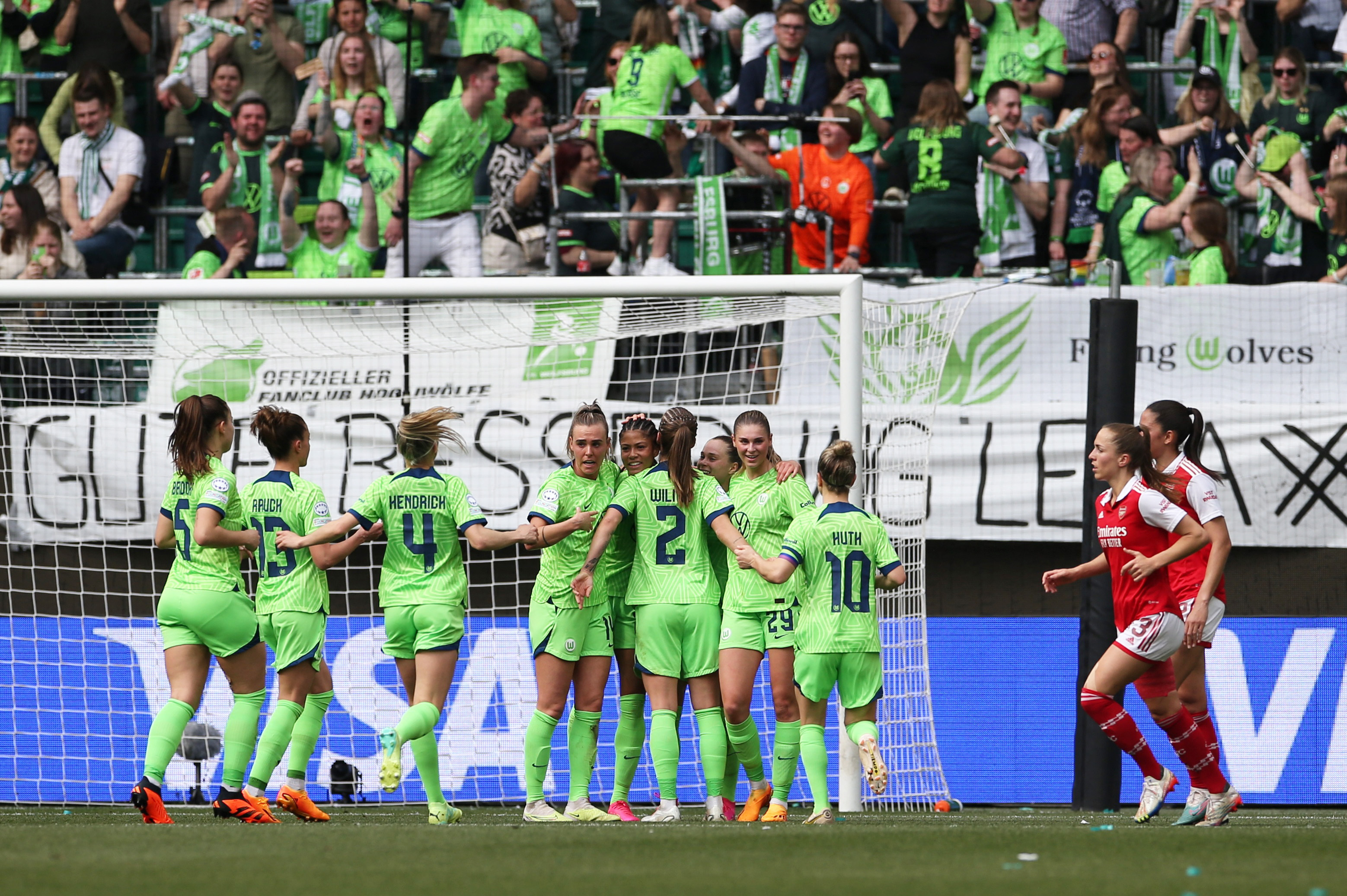 Football news 2023: Wolfsburg def Arsenal, Women's Champions