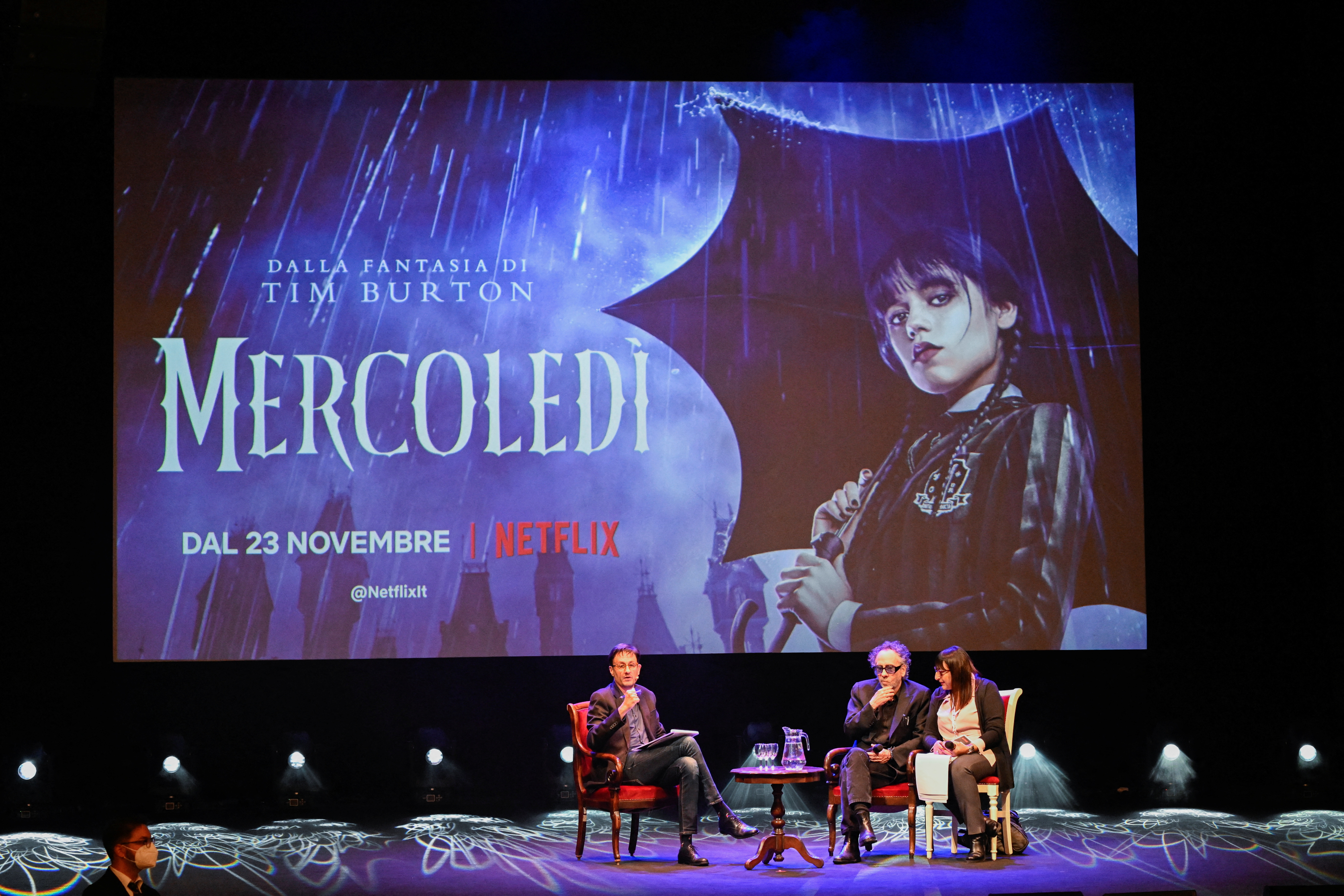 Wednesday Netflix TV Show Cast on Working With Director Tim Burton – The  Hollywood Reporter