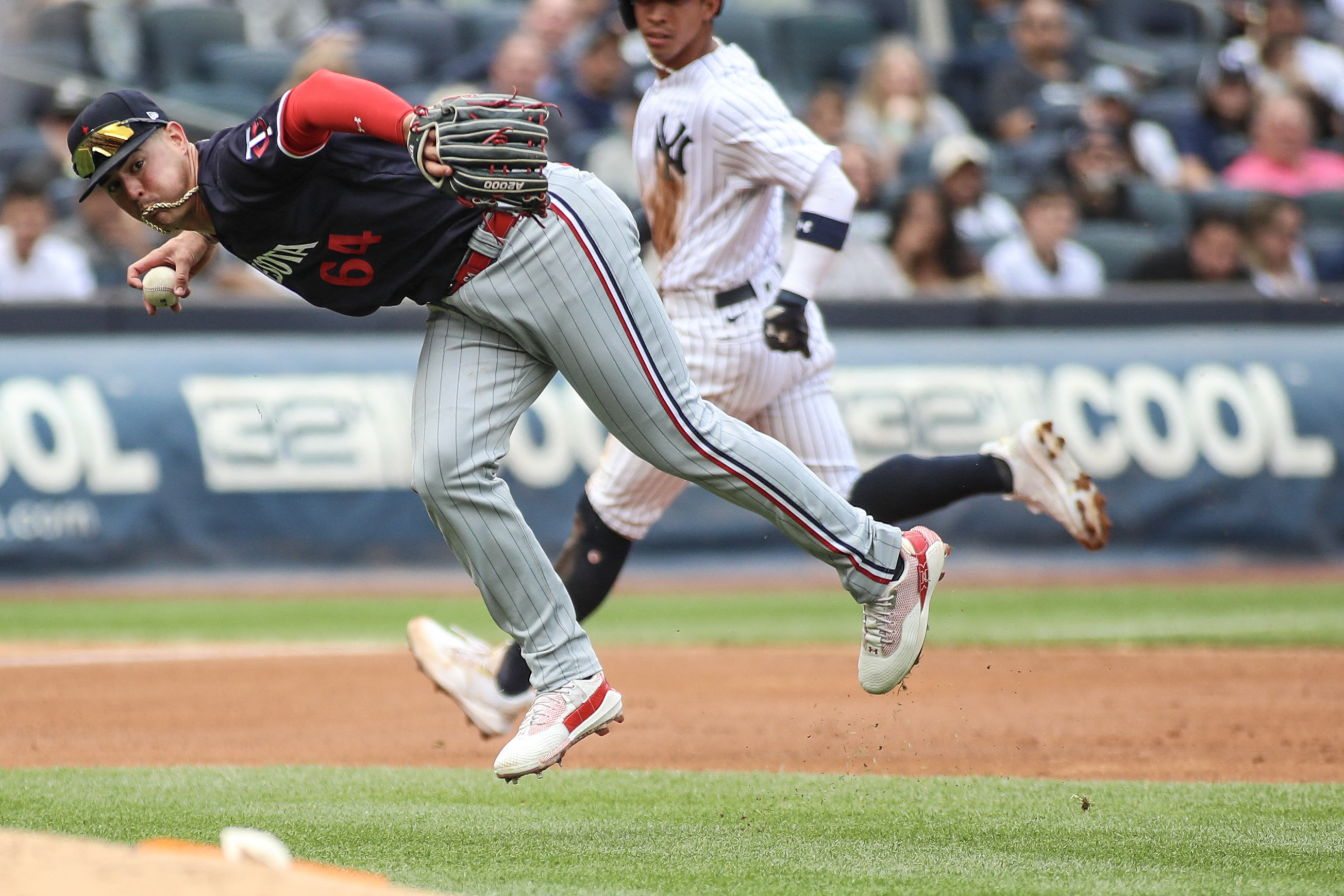 Yankees' Gerrit Cole allows two hits, fans 10 in shutout of Twins - Newsday