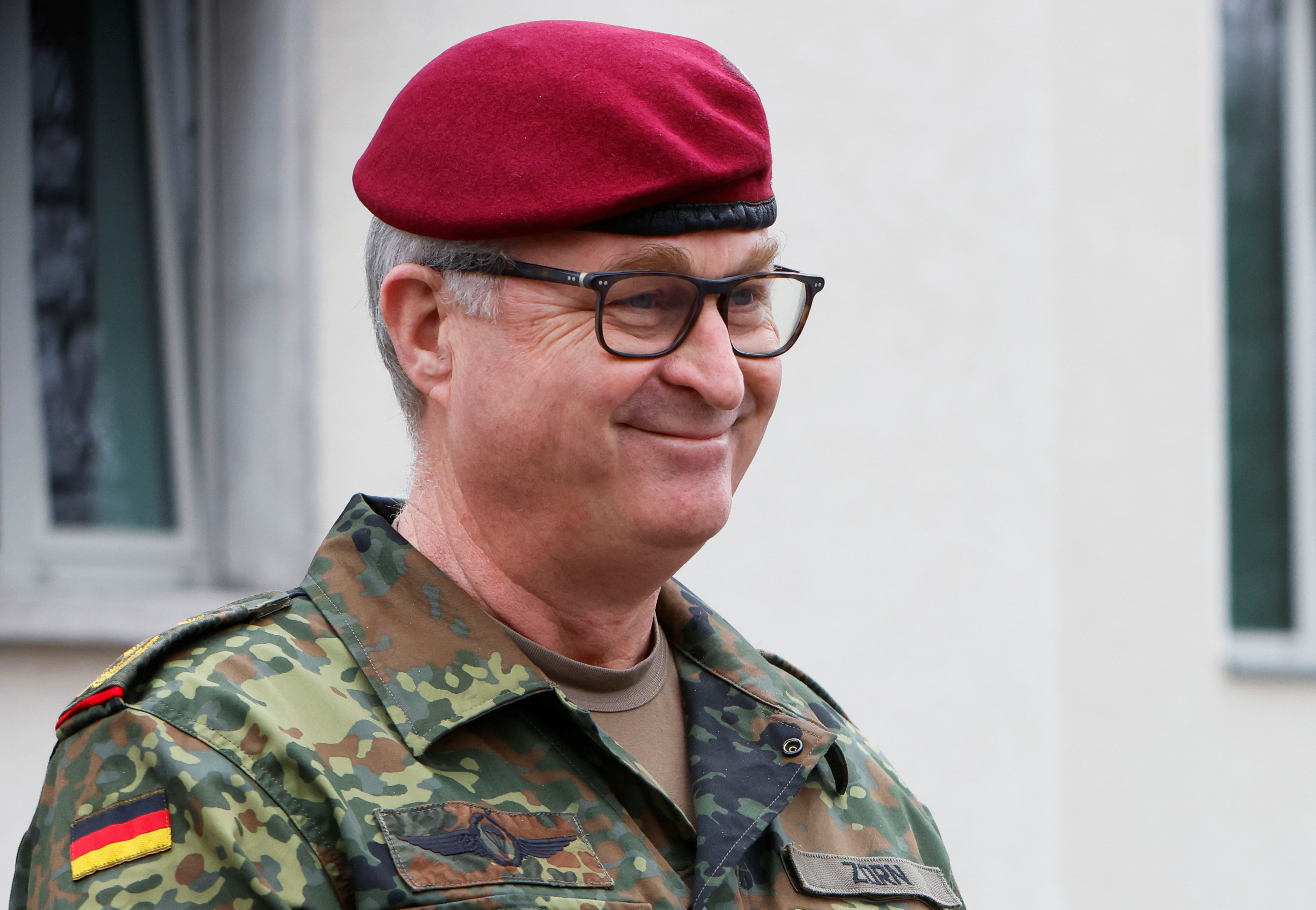German Chancellor visits German Army Operations Command in Schwielowsee