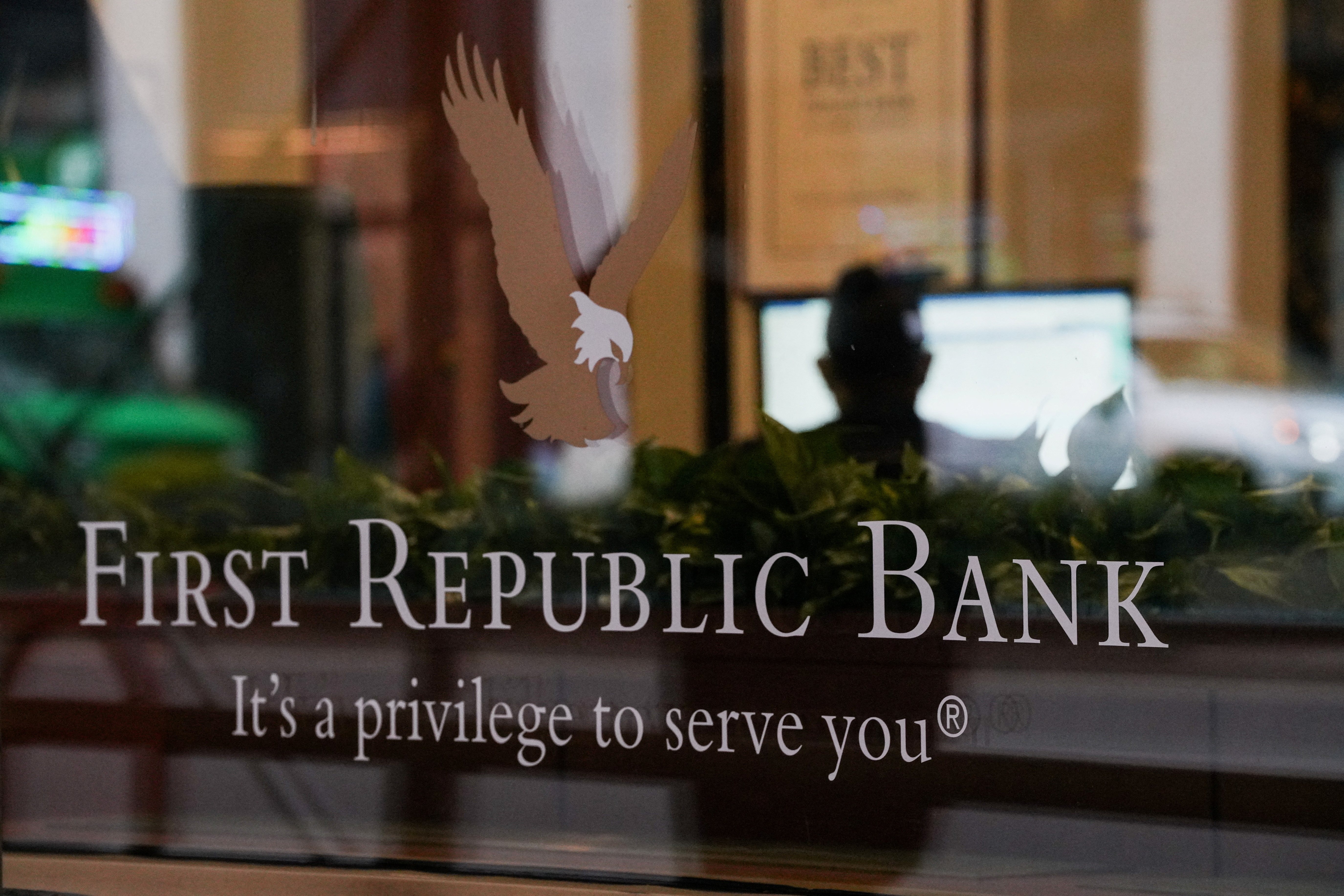 The Park Avenue location of First Republic Bank, in New York City