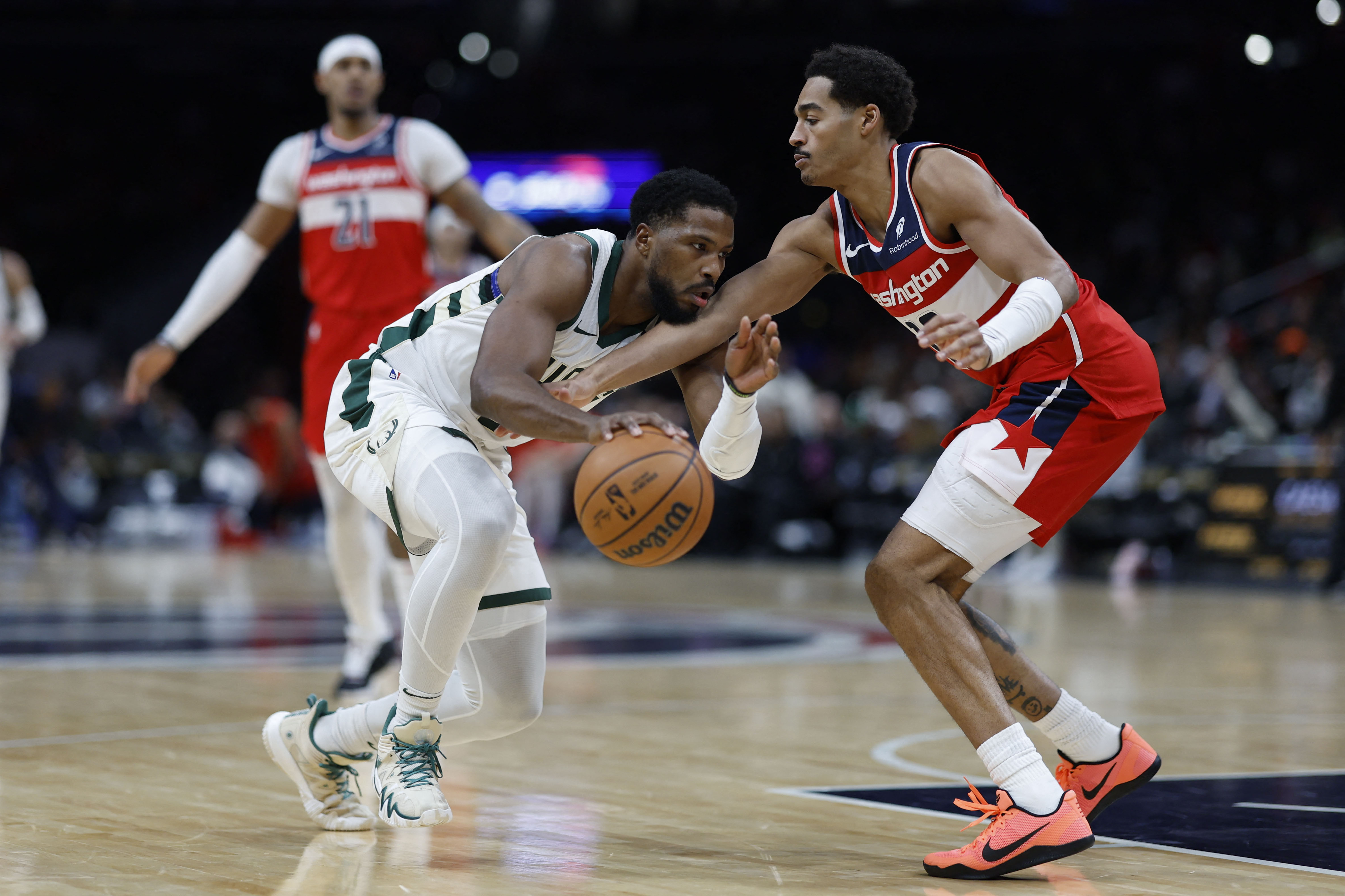 Offense Leads The Way As Bucks Beat Wizards | Reuters