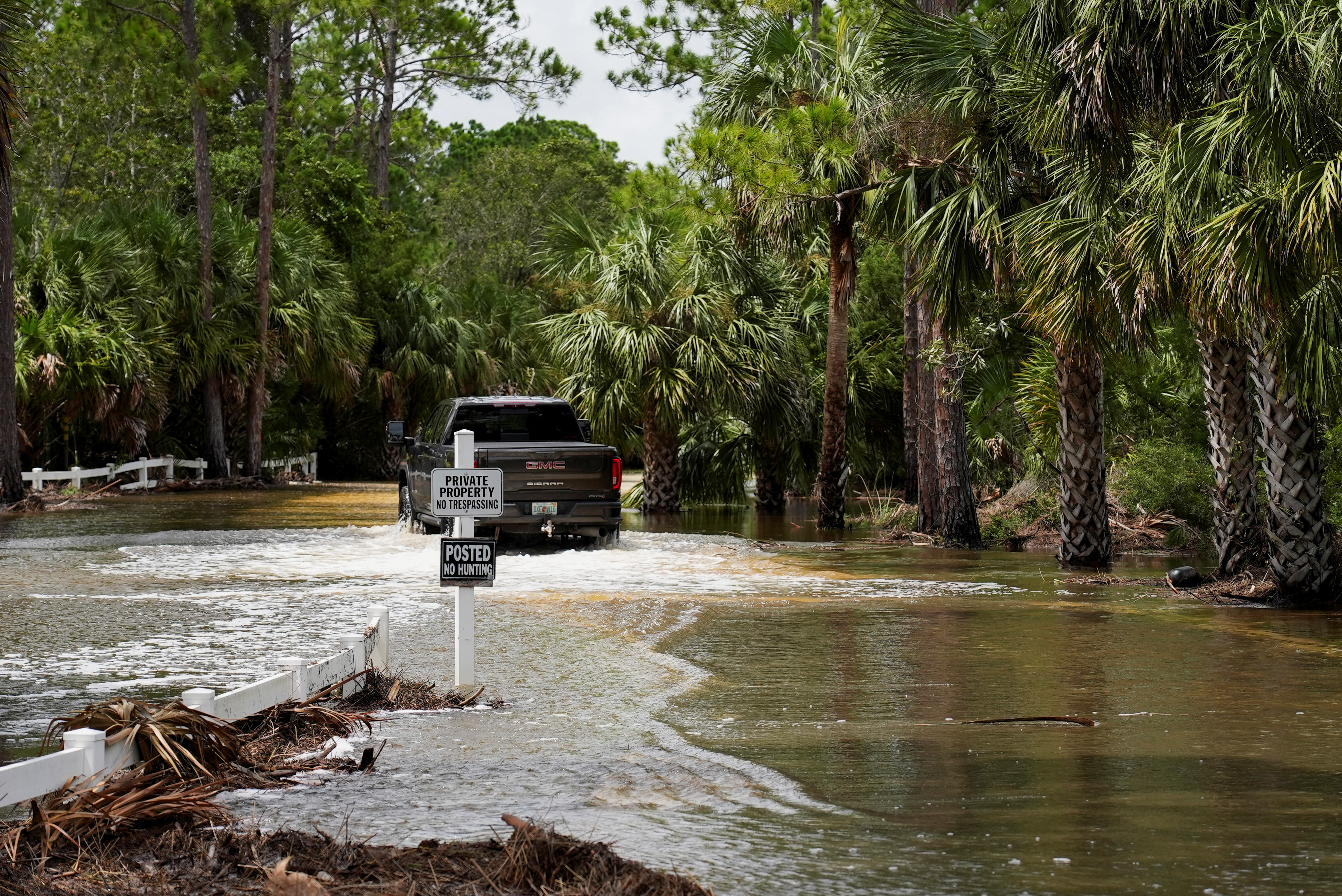 Aftermath of Hurricane Idalia