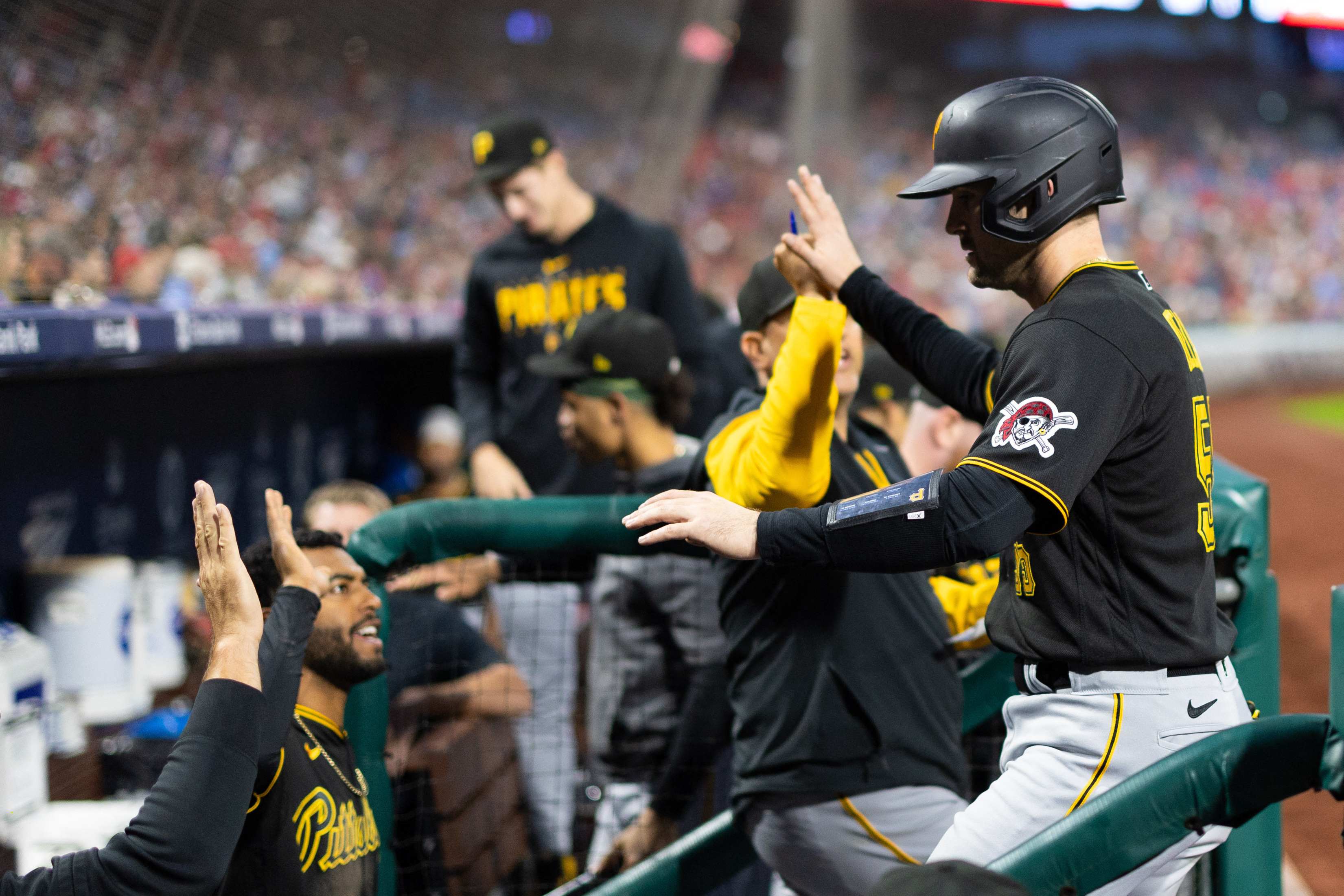 Jared Triolo, Pirates snap Phillies' 7-game win streak