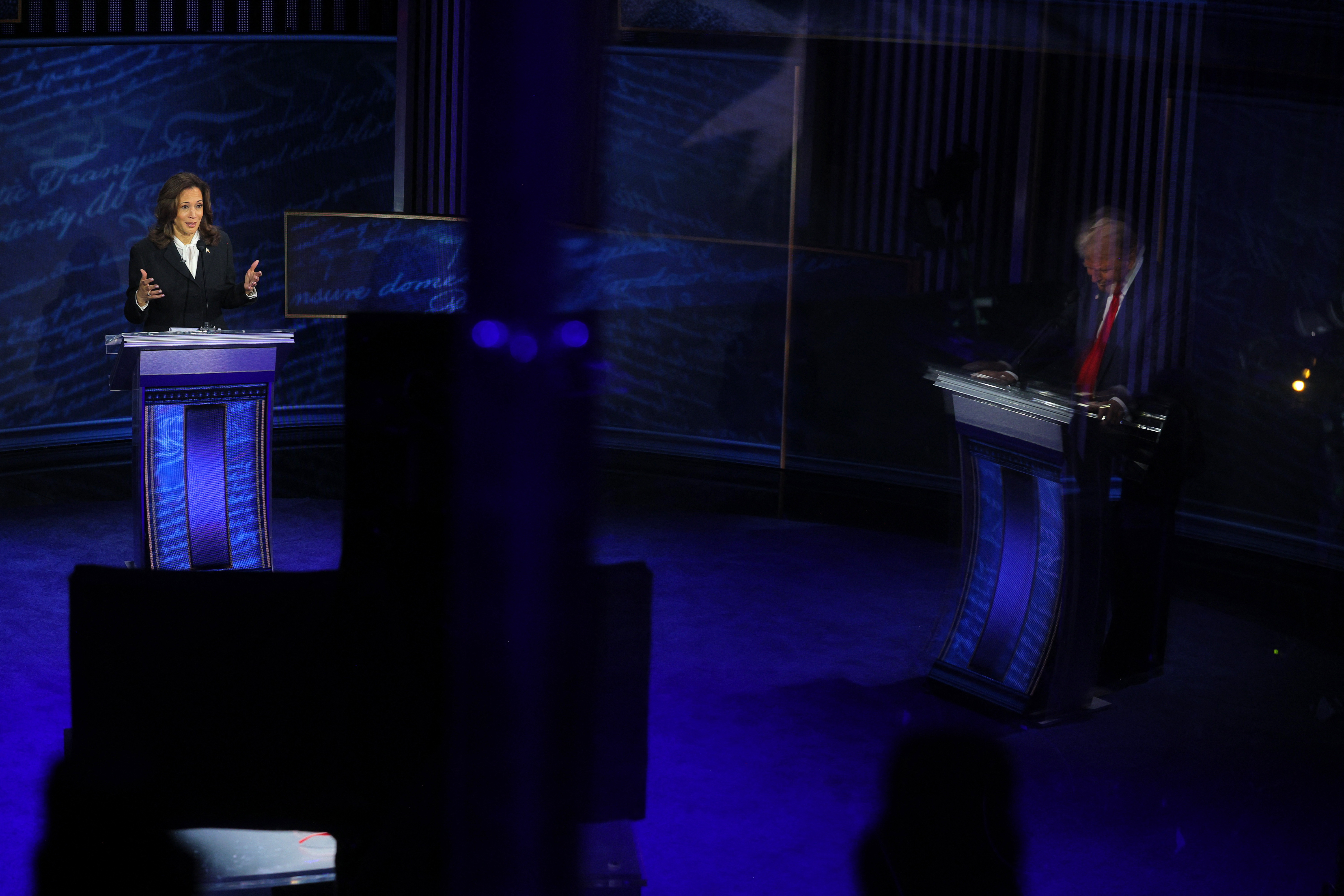 Harris-Trump presidential debate hosted by ABC in Philadelphia, Pennsylvania