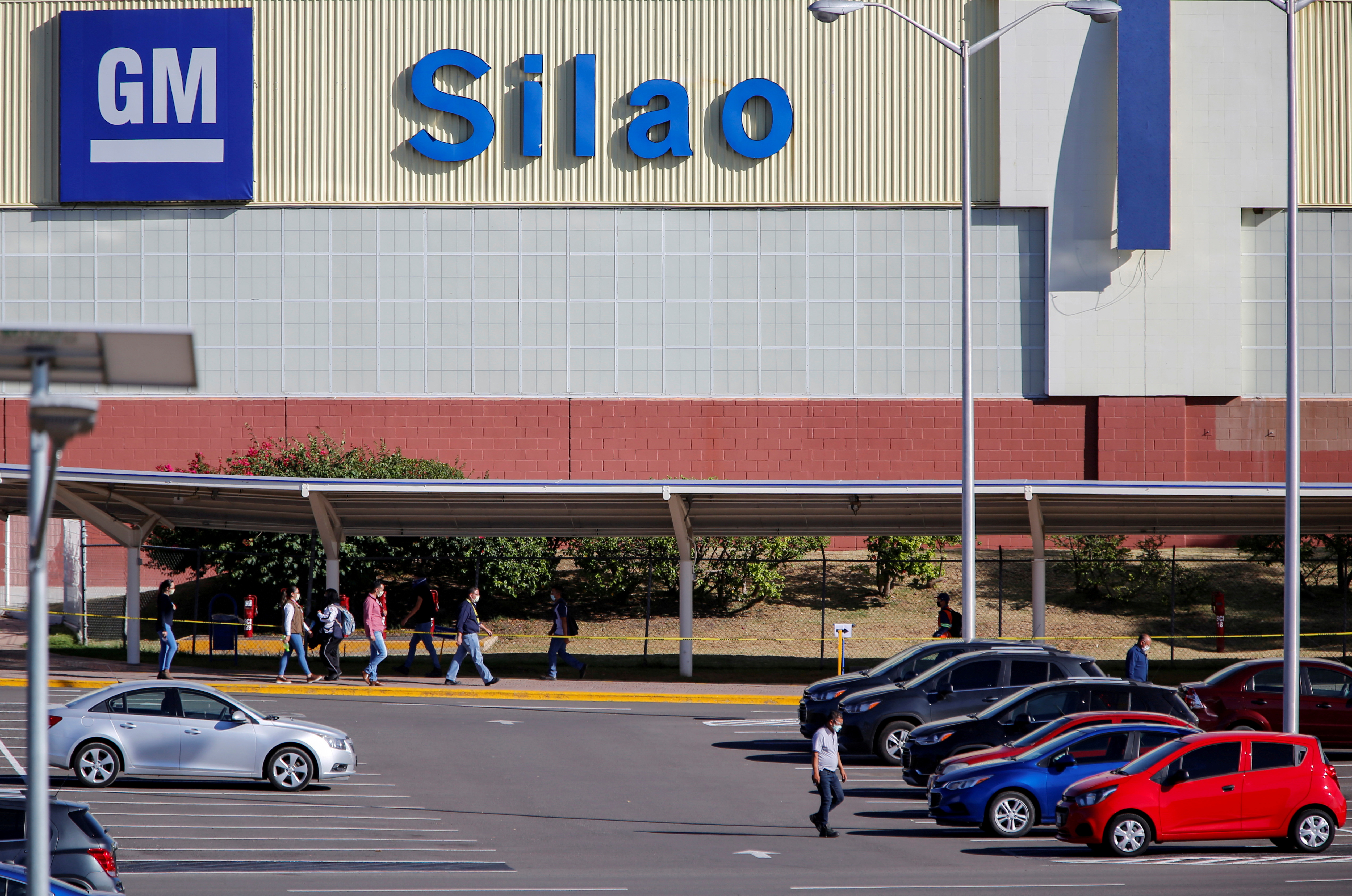 GM's truck assembly plant in Silao, Mexico