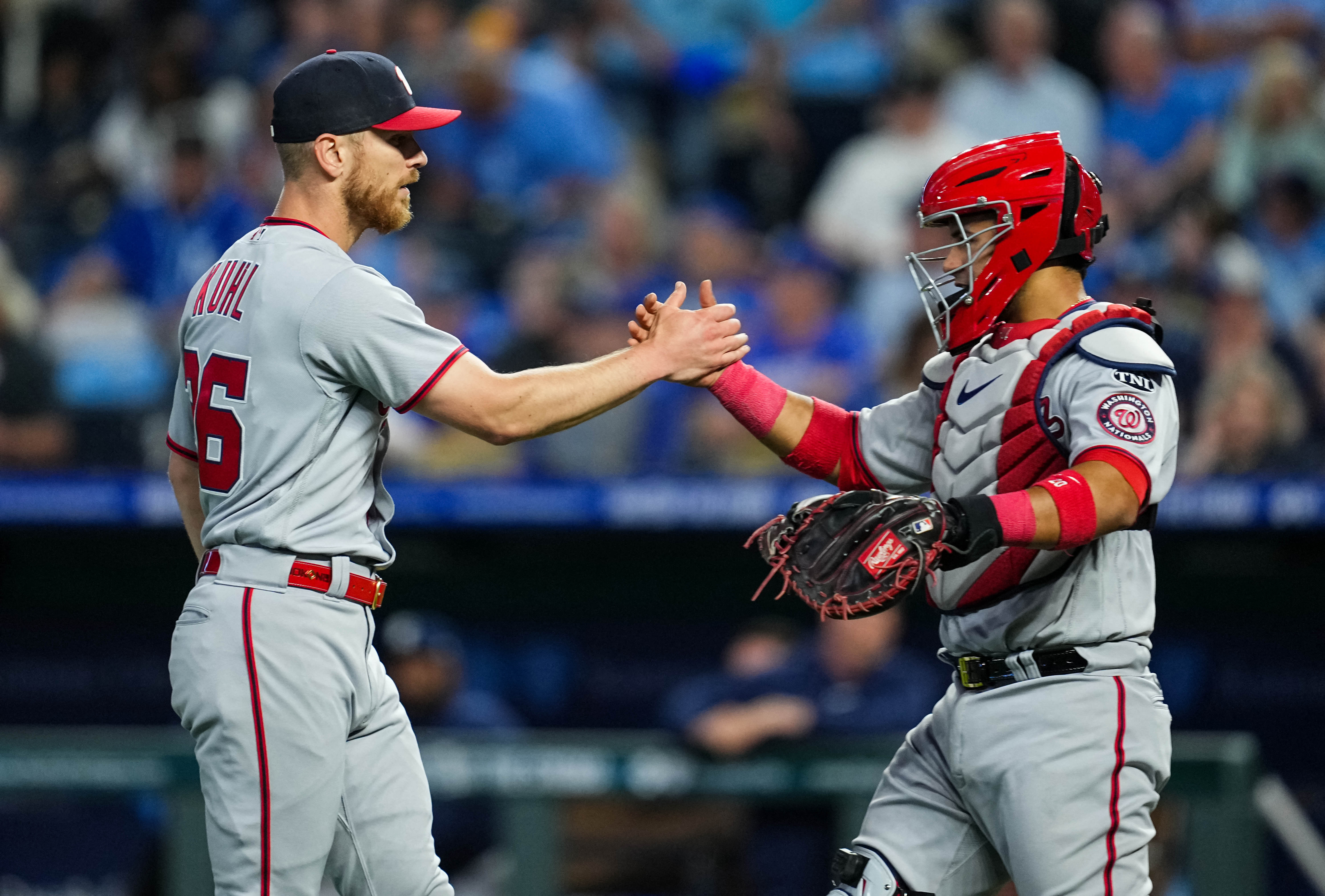 Luis García records the second 6-hit game in @Nationals history