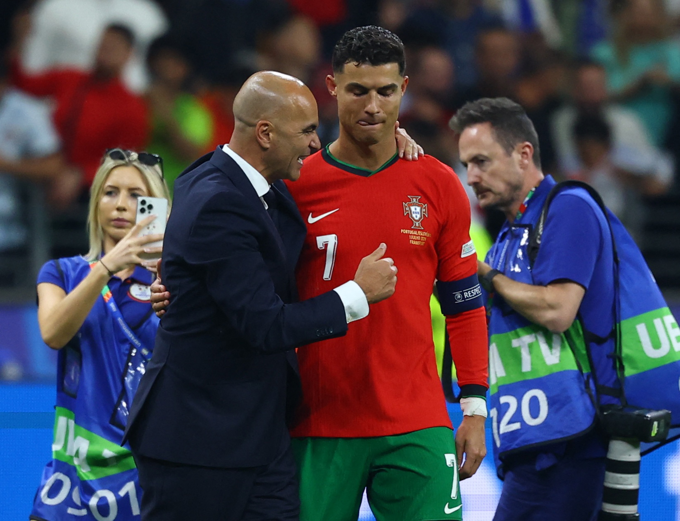 Martinez Hails Ronaldo After Portugal Shootout Win Over Slovenia 