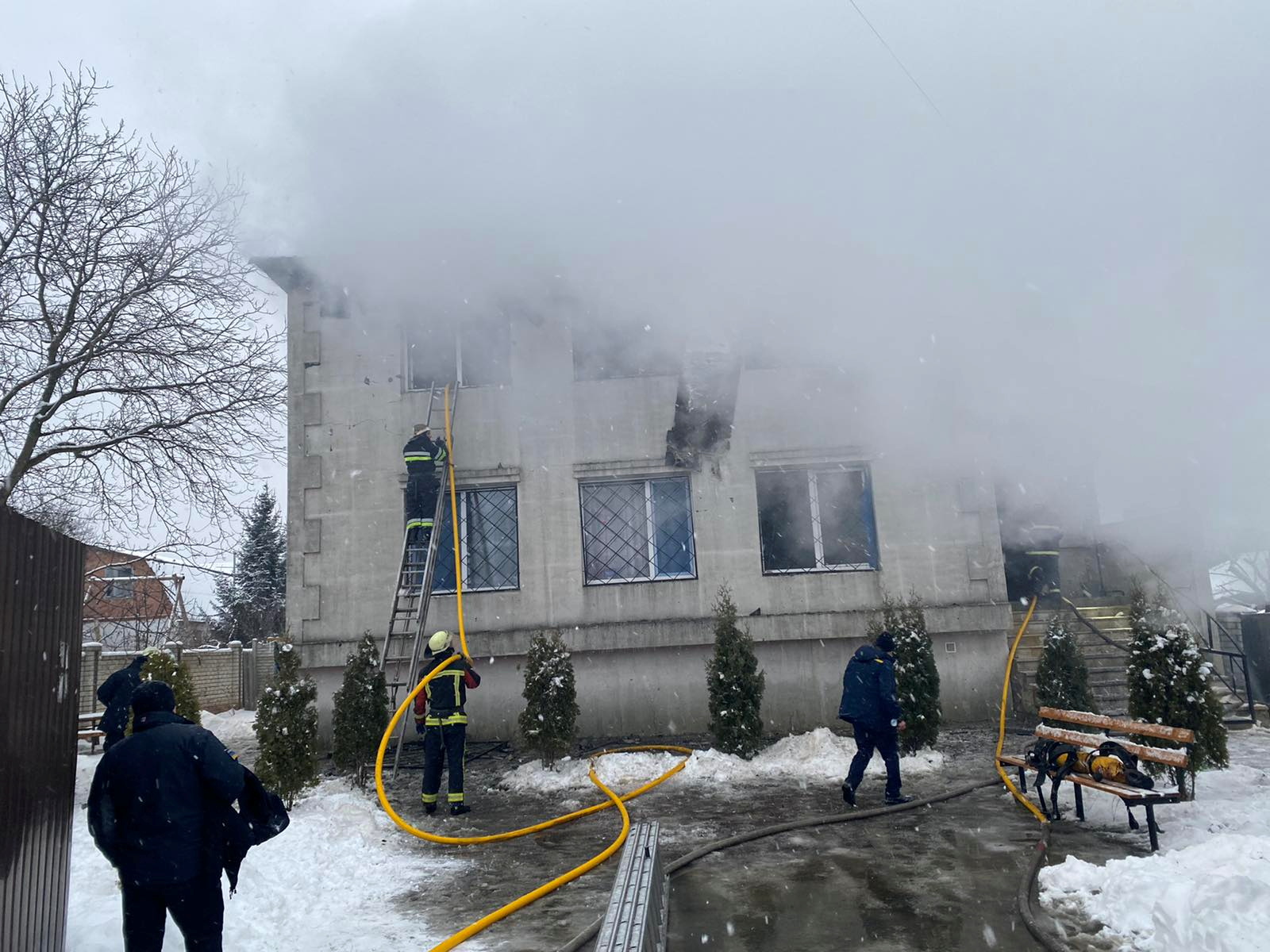 At least 15 killed, 11 injured in nursing home fire in Ukraine | Reuters