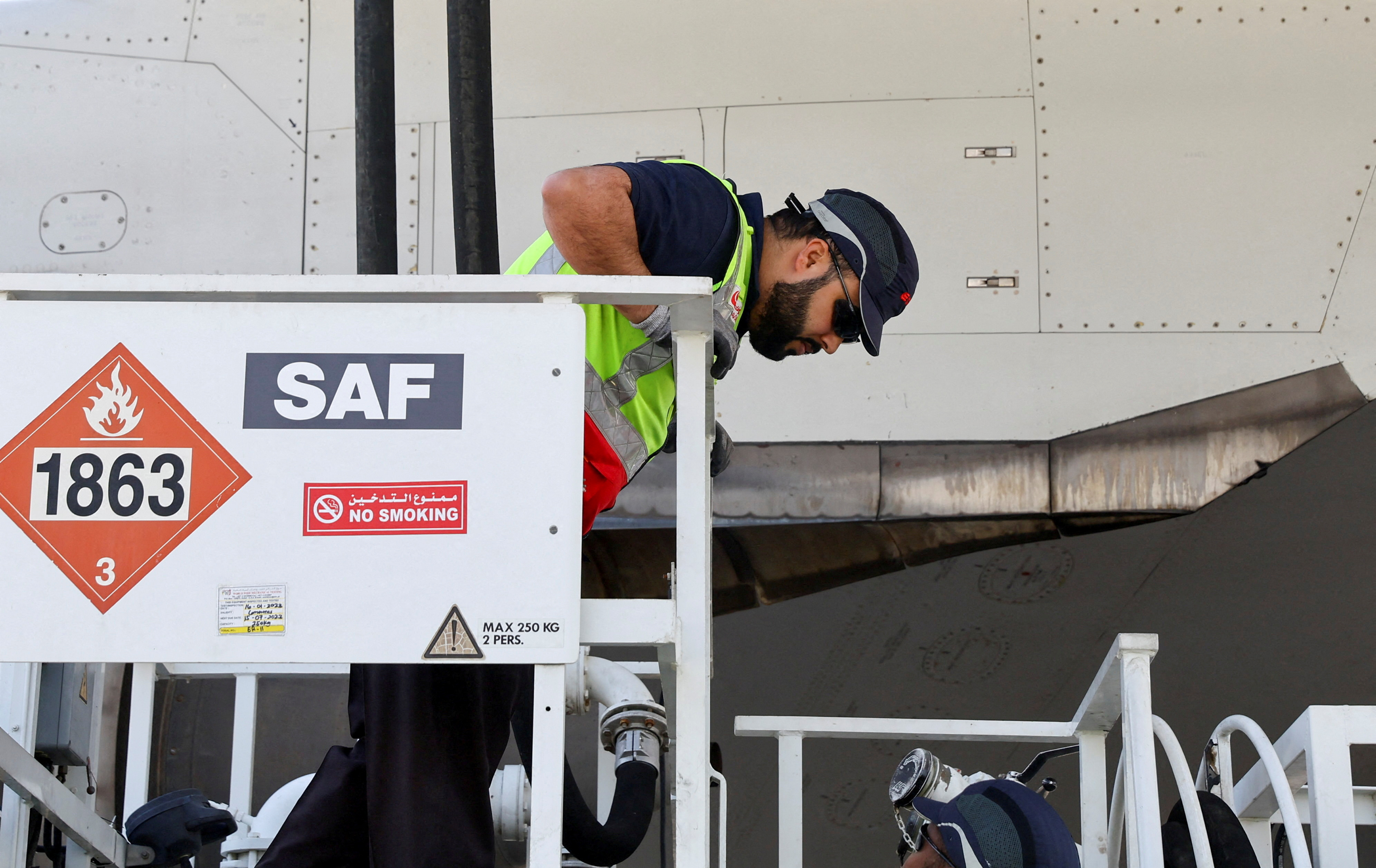 Emirates operates Sustainable Aviation Fuel (SAF) demonstration flight