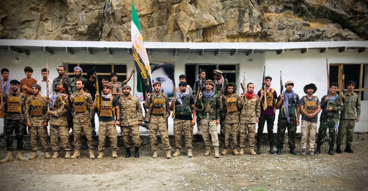 Men prepare for defense against the Taliban in Panjshir
