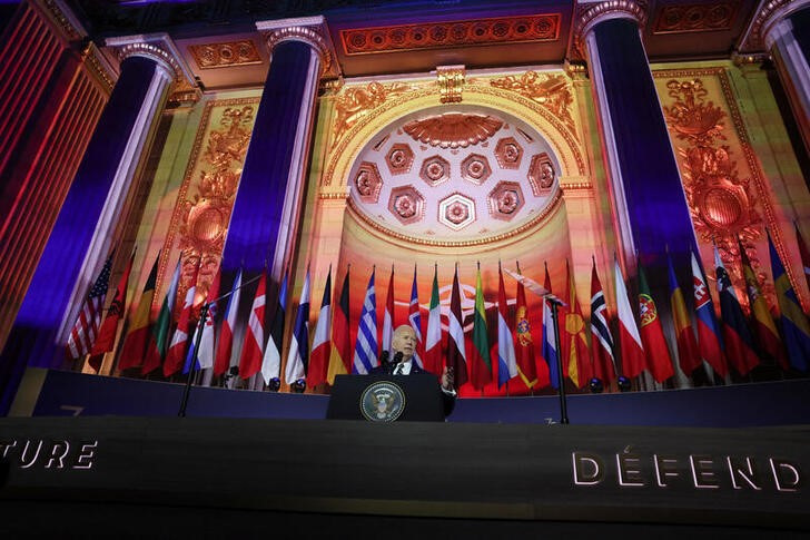 Commemoration of the 75th anniversary of the alliance at a NATO event, in Washington