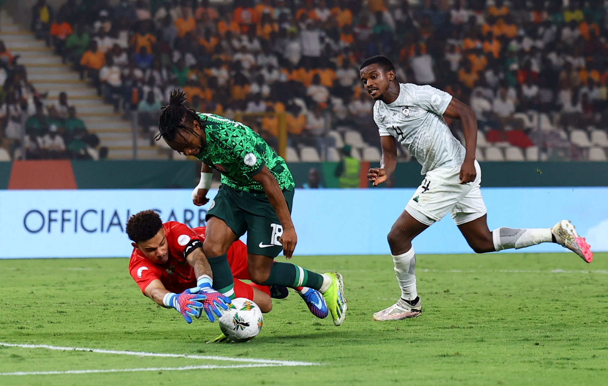 Nigeria edge South Africa on penalties to reach Cup of Nations final |  Reuters