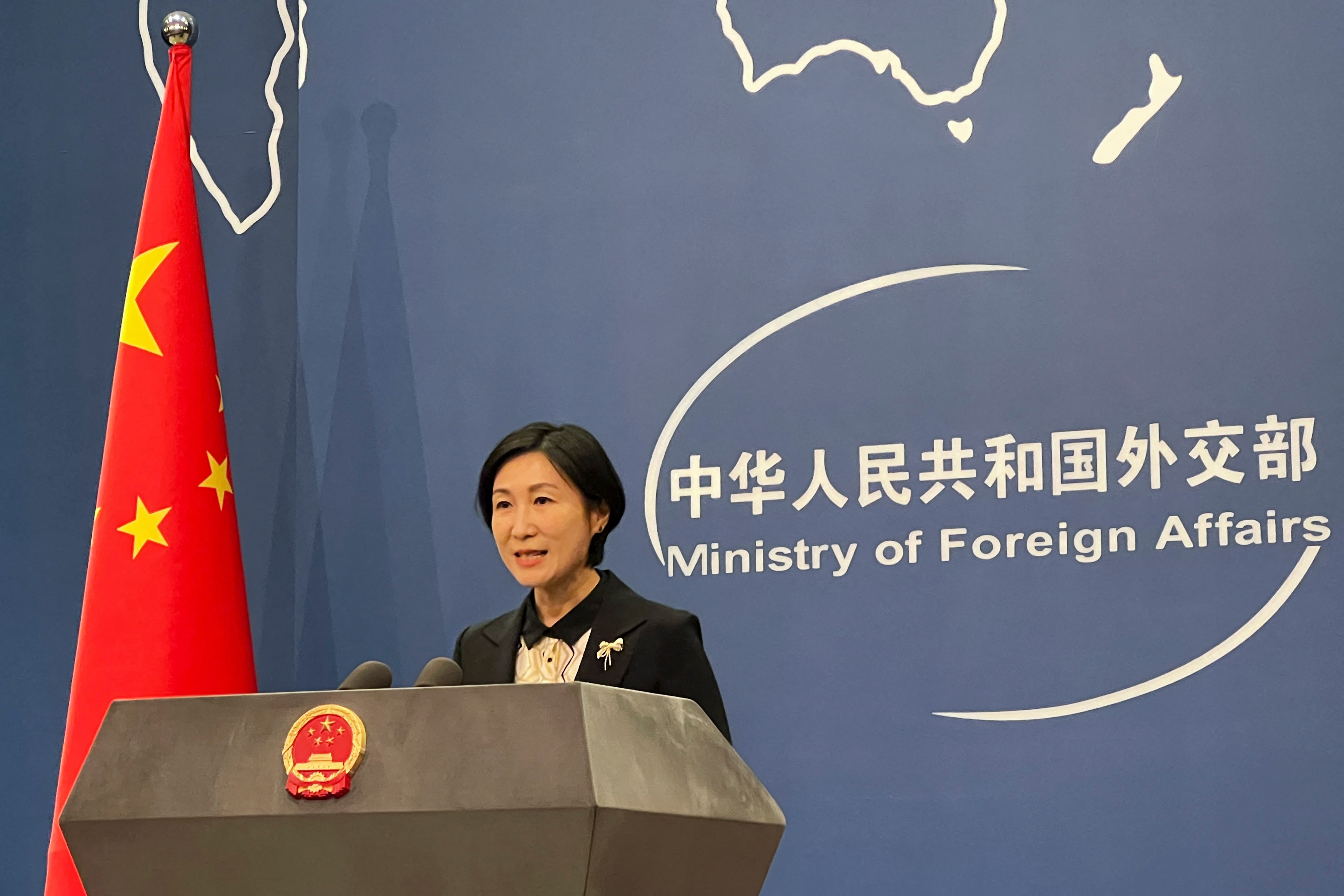 Çin Dışişleri Bakanlığı'nın yeni sözcüsü Mao Ning Pekin'de