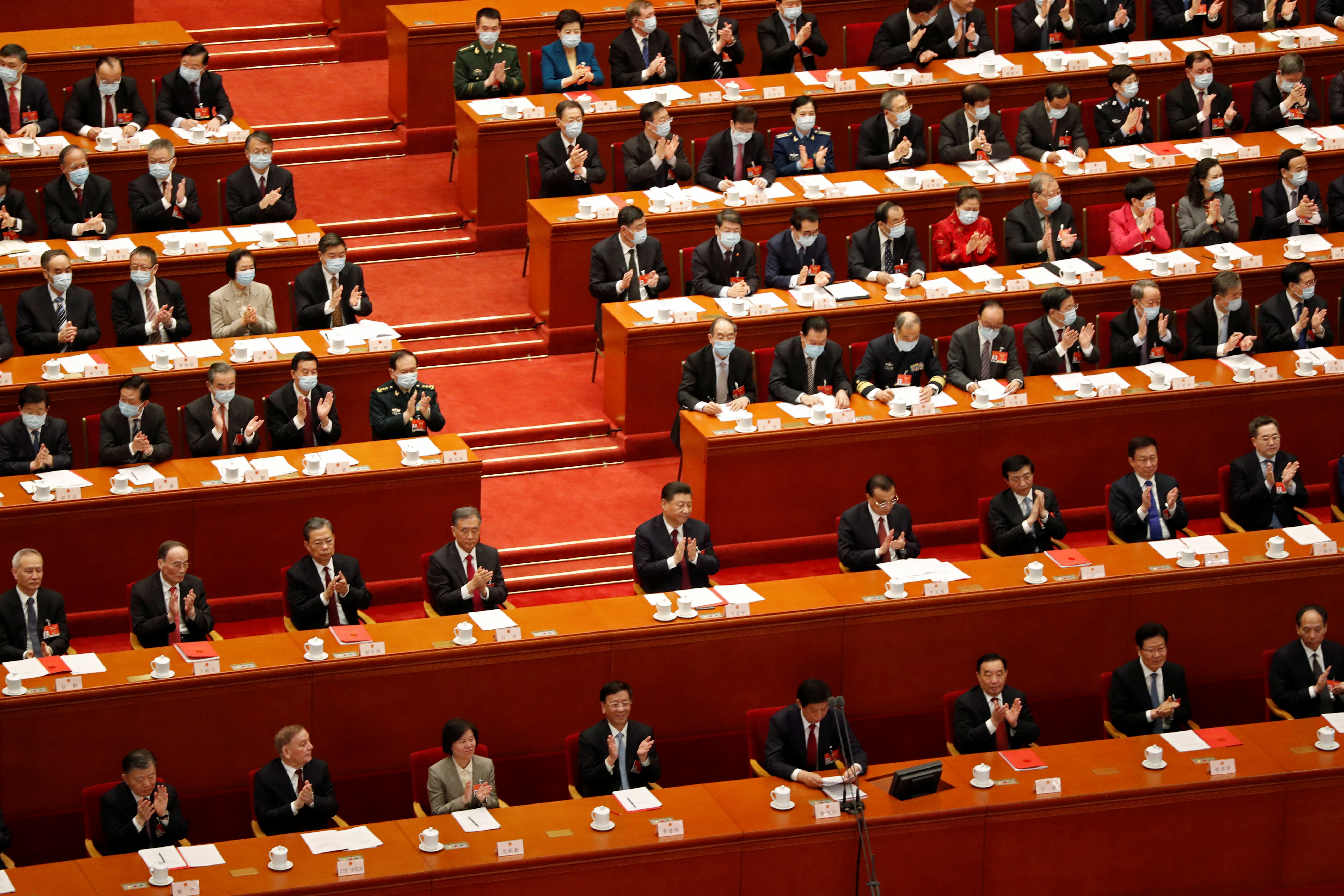 Closing session of the National People's Congress (NPC) in Beijing