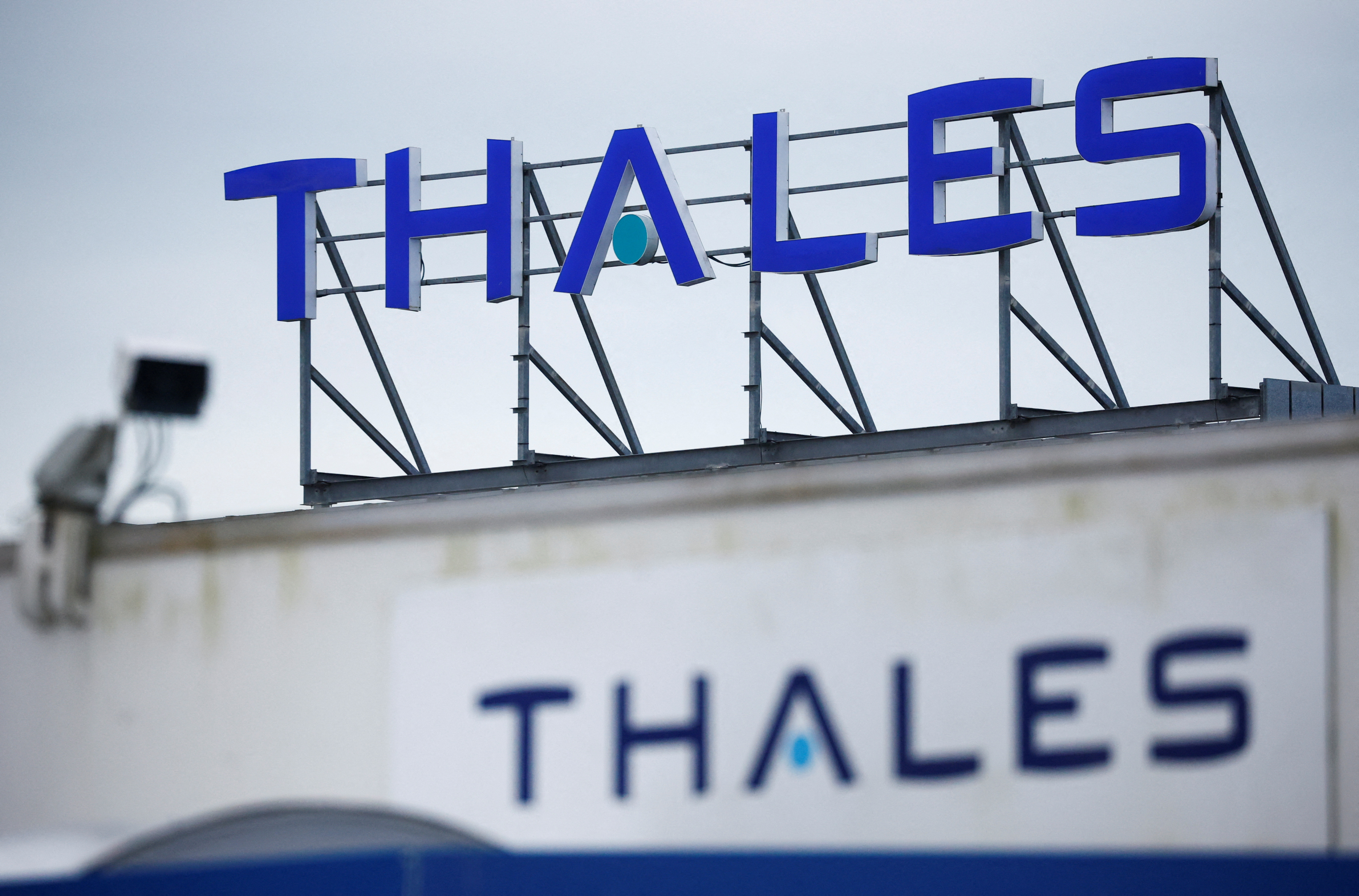 Logo of Thales in Brest