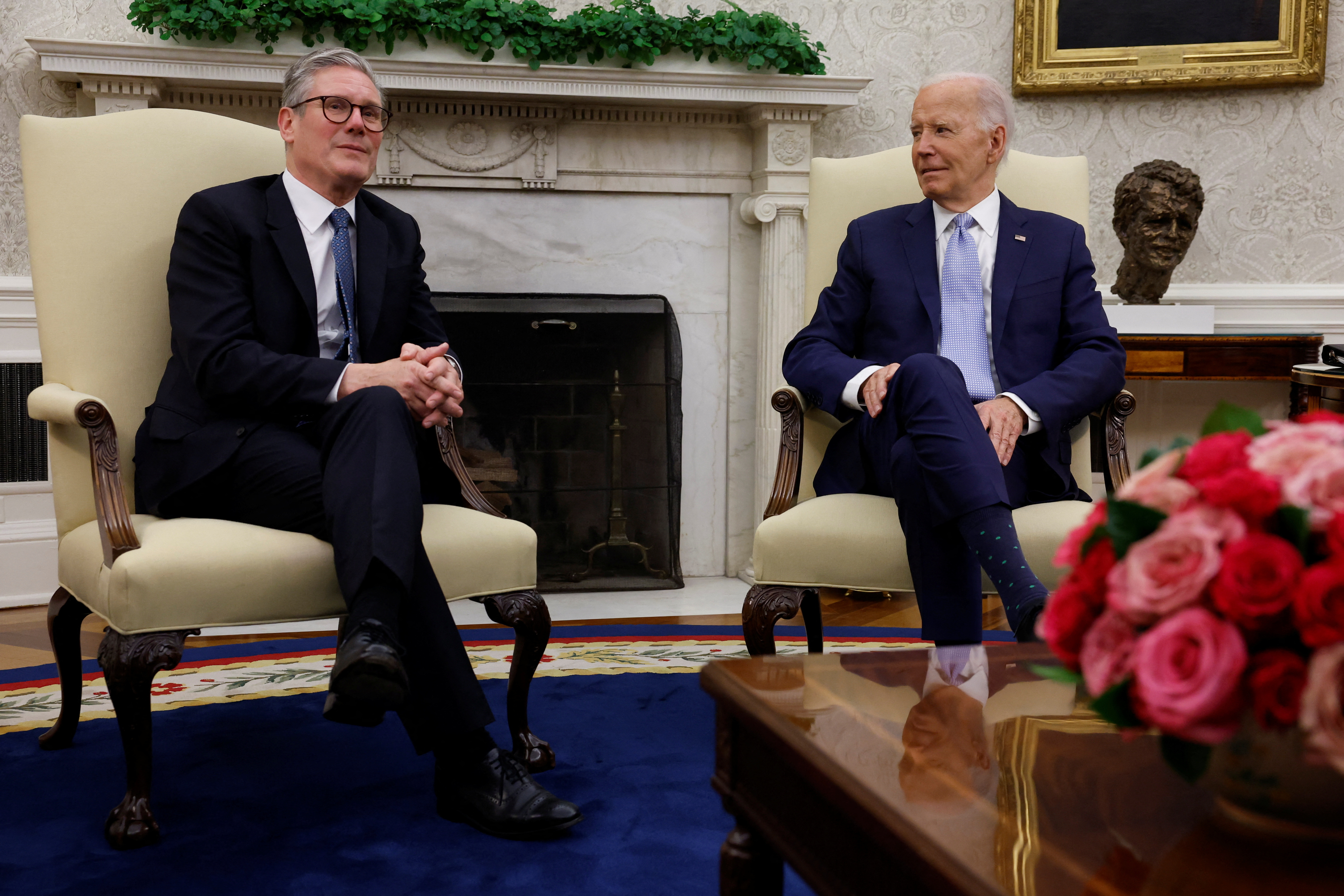 スターマー英首相、米大統領と初会談　両国の「特別な関係」強調