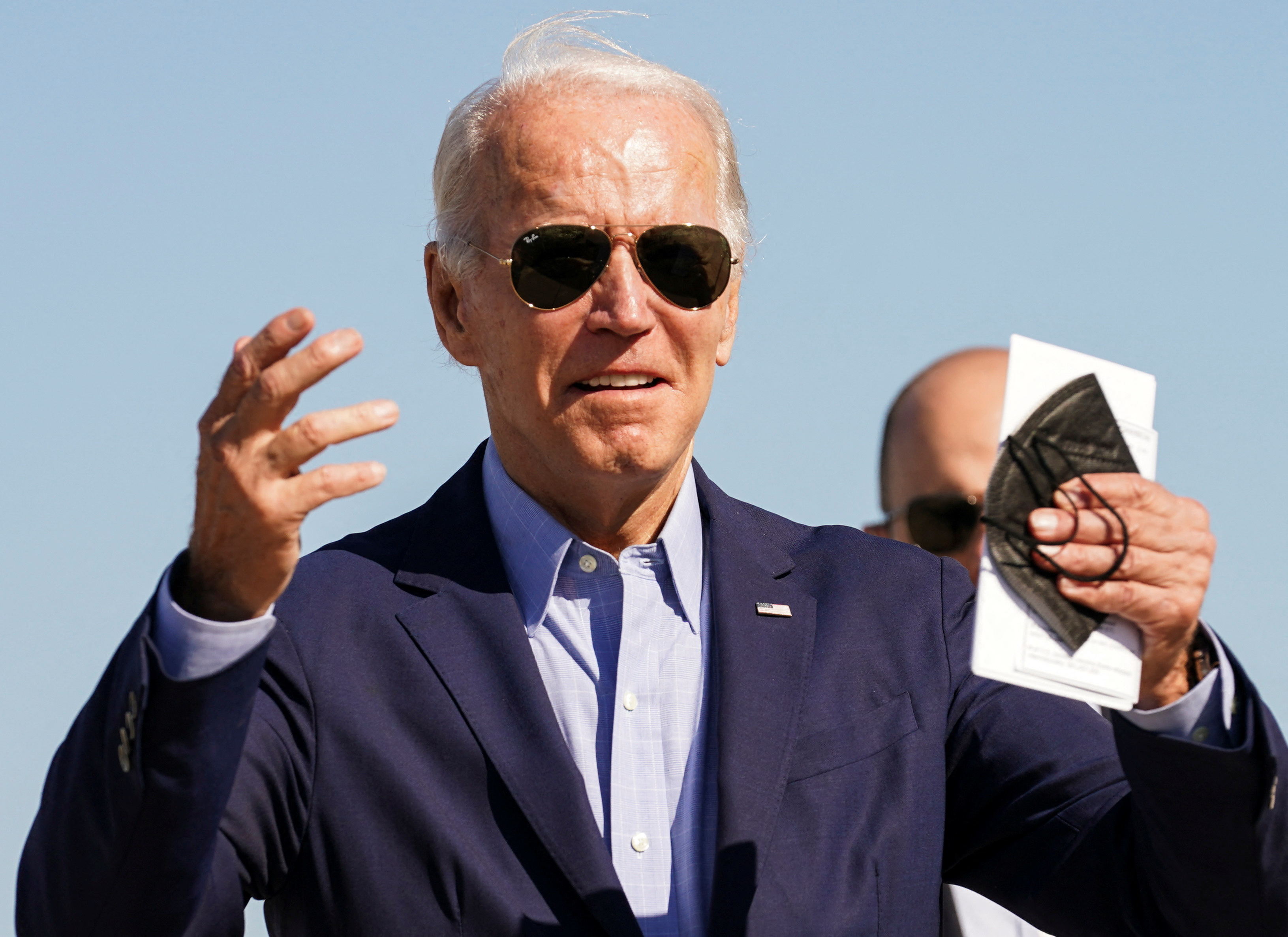U.S. President Joe Biden departs Delaware on travel to eastern Kentucky to visit families affected by devastation from recent flooding