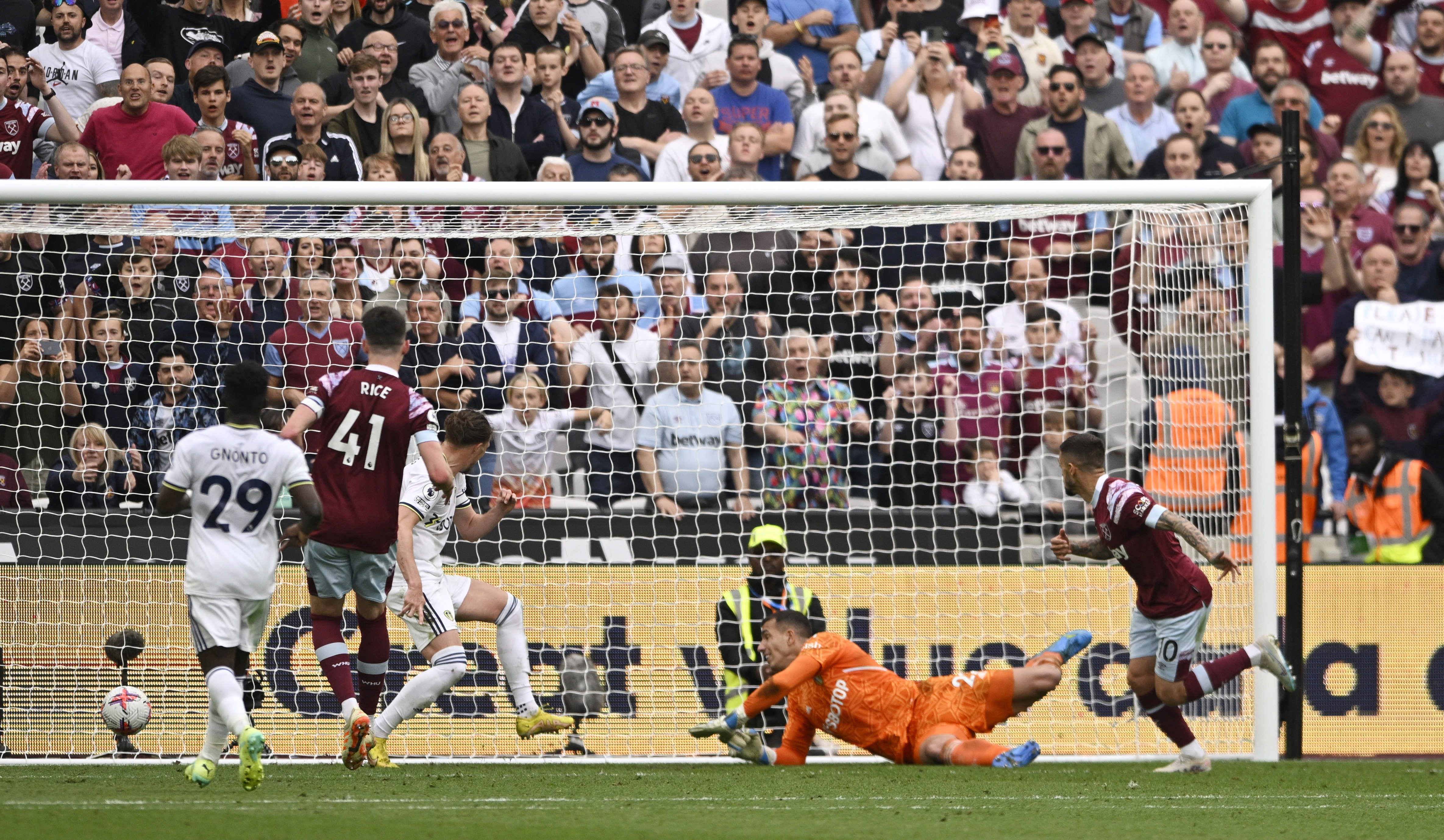 Leeds United vs West Ham: Relegation battle on for Leeds as Hammers fight  back to win