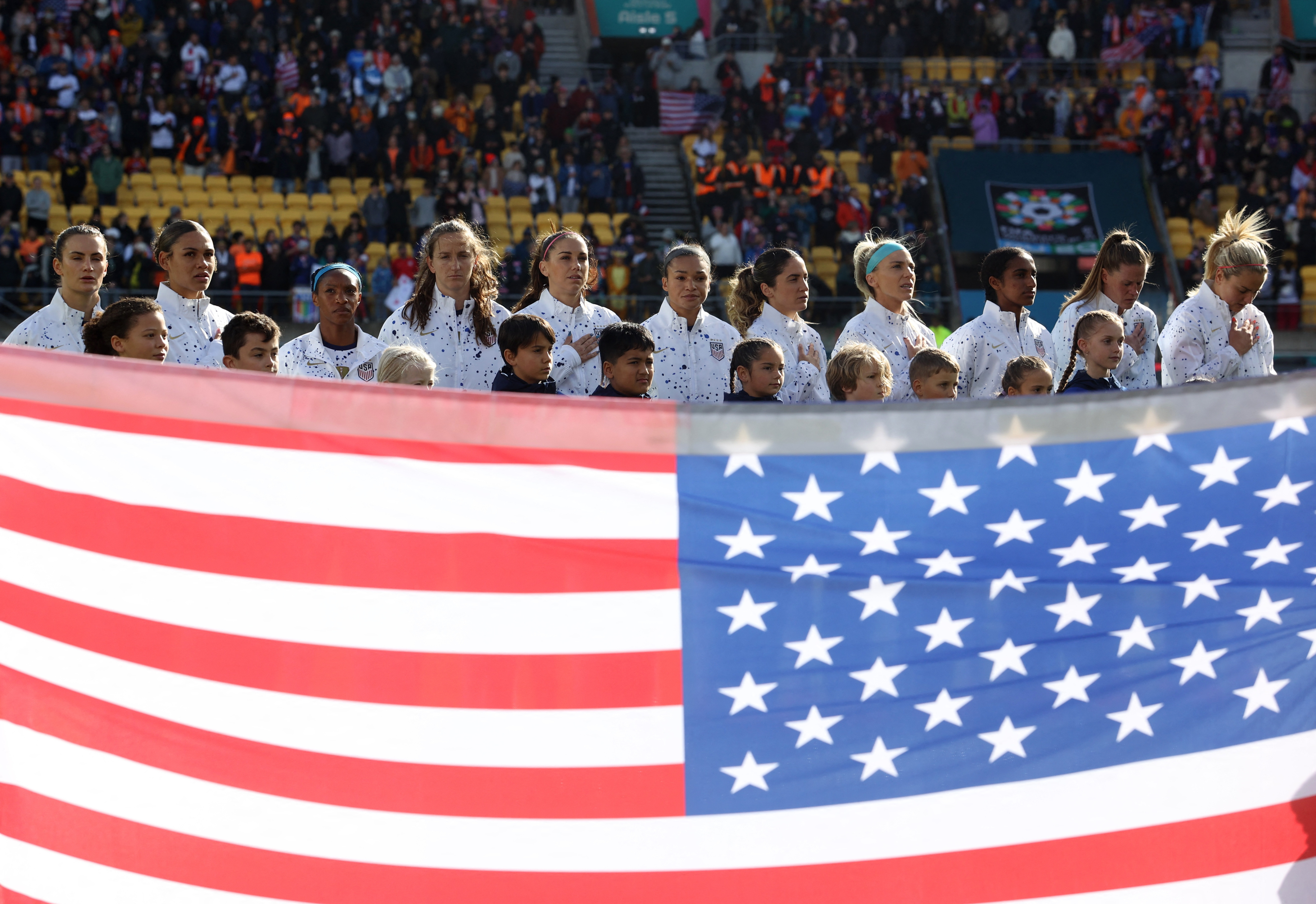 Americans descend on New Zealand to cheer for the U.S. women's