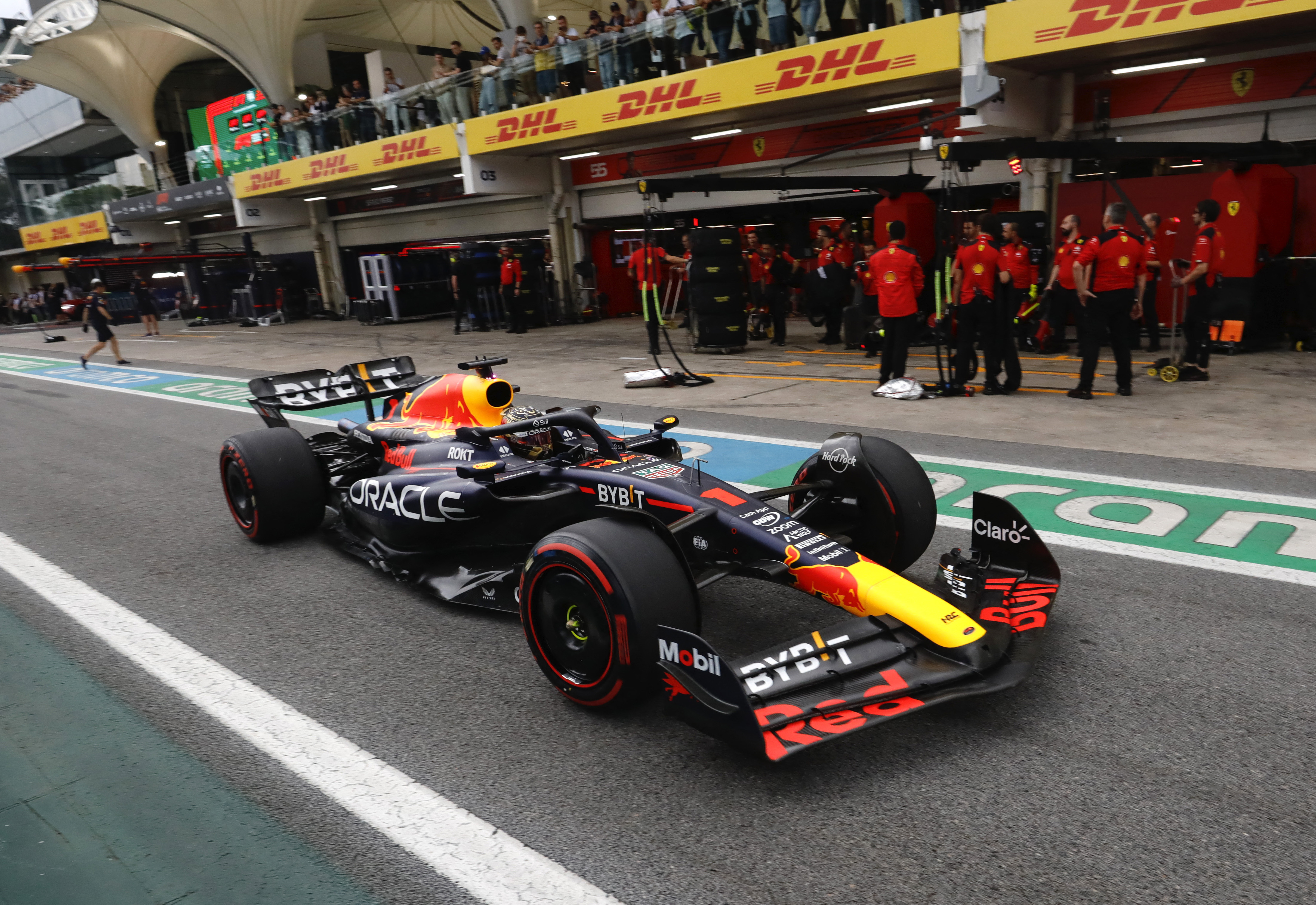 Max Verstappen on pole after 'insane' Brazil qualifying - The