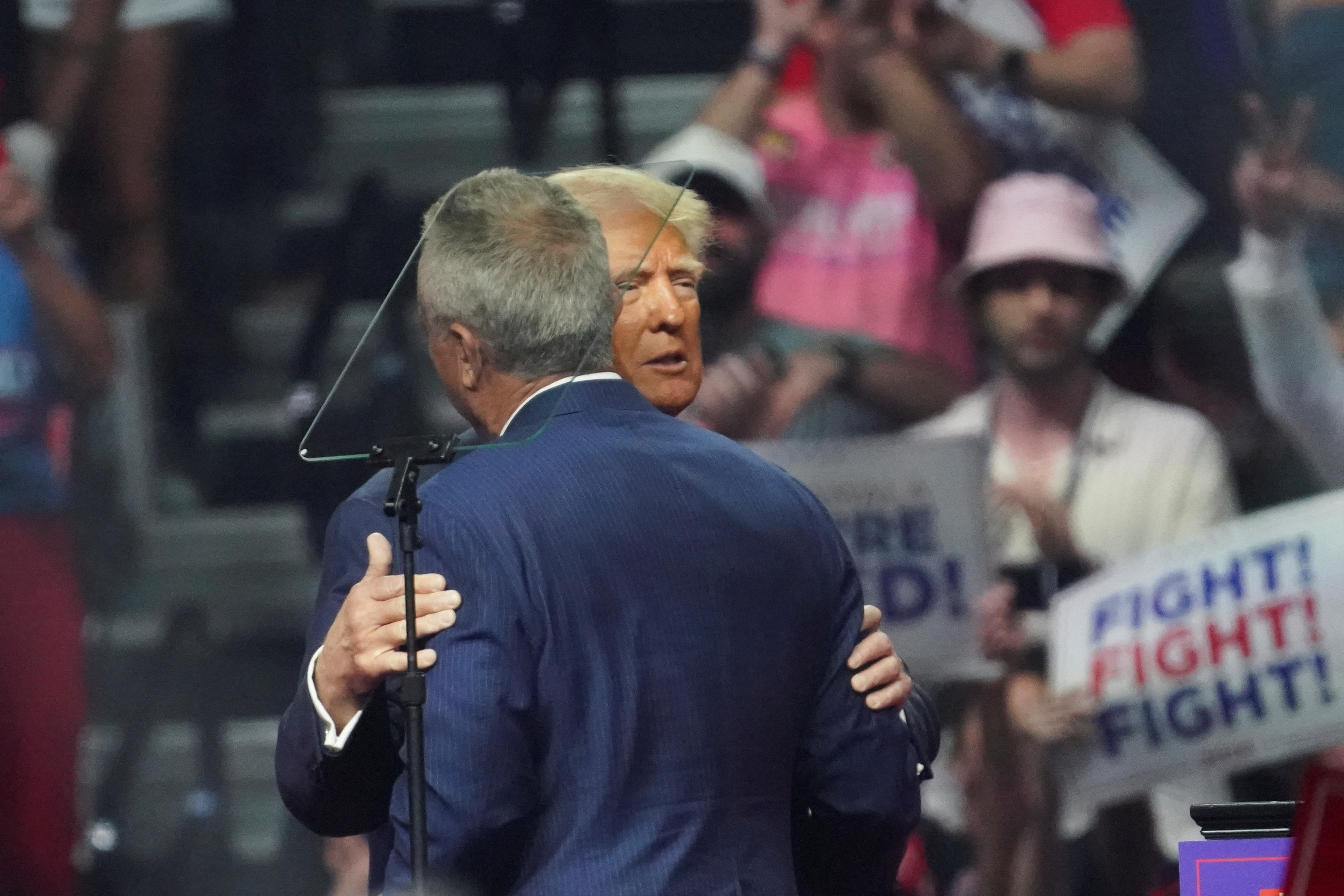 Republican presidential nominee and former U.S. President Trump holds rally in Glendale, Arizona