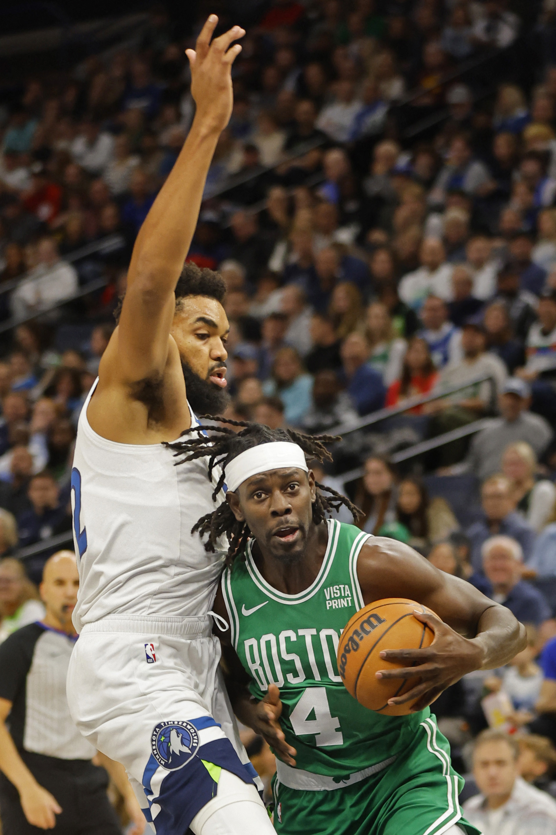 Anthony Edwards Helps Wolves End Celtics' Unbeaten Start | Reuters