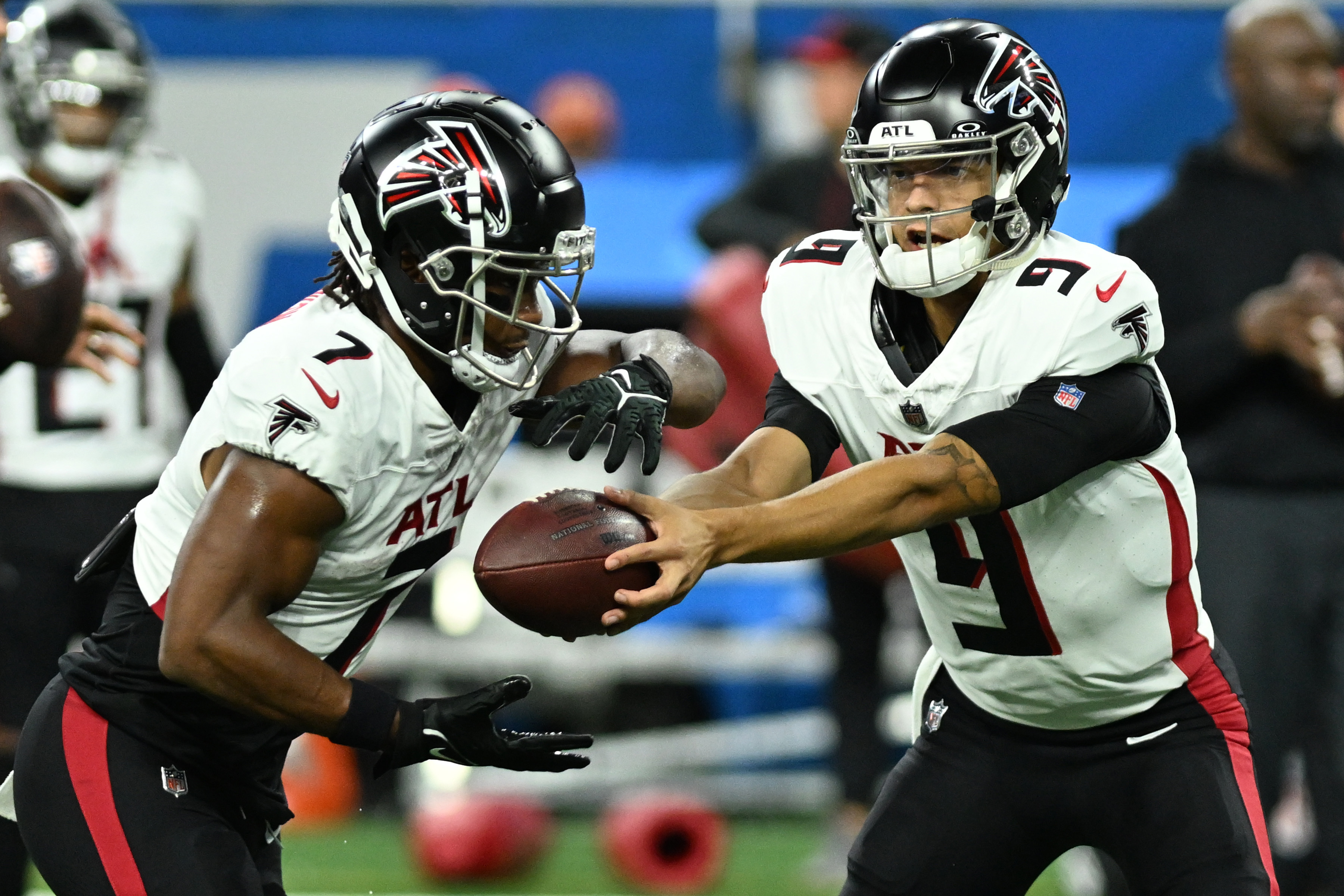 Lions QB Jared Goff prepping for pesky Falcons secondary without some key  weapons 