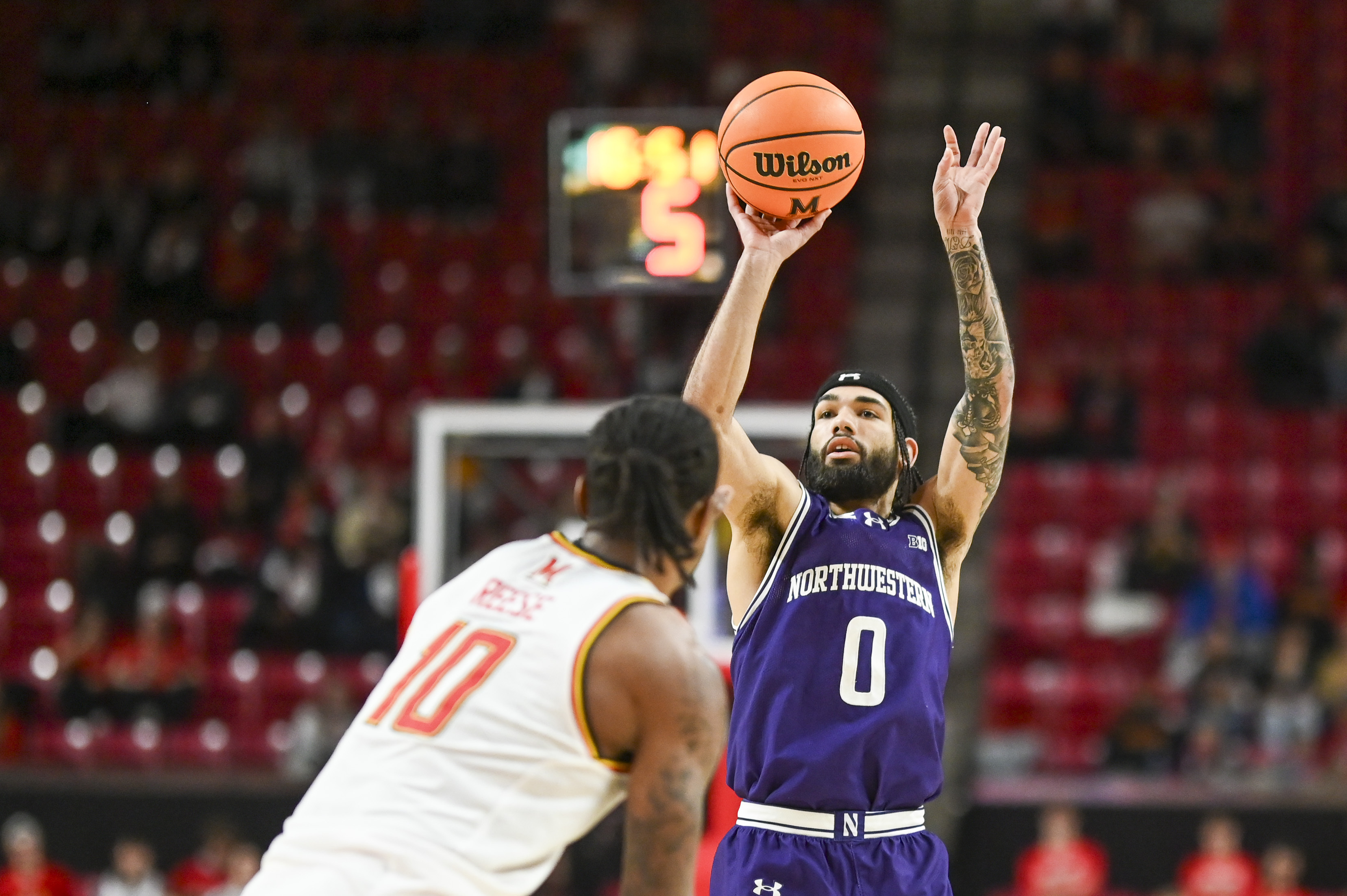 Nick Martinelli Leads Undermanned Northwestern Past Maryland | Reuters