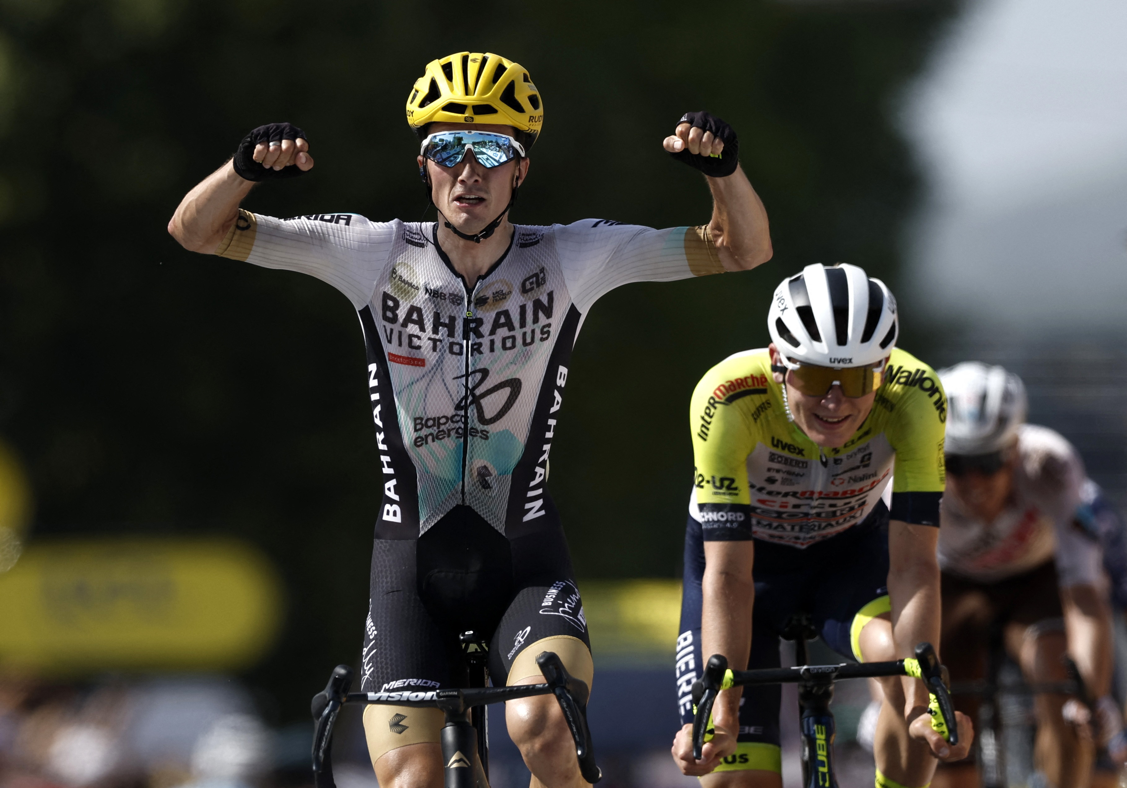 Bilbao claims emotional Tour stage win after Mader's death Reuters
