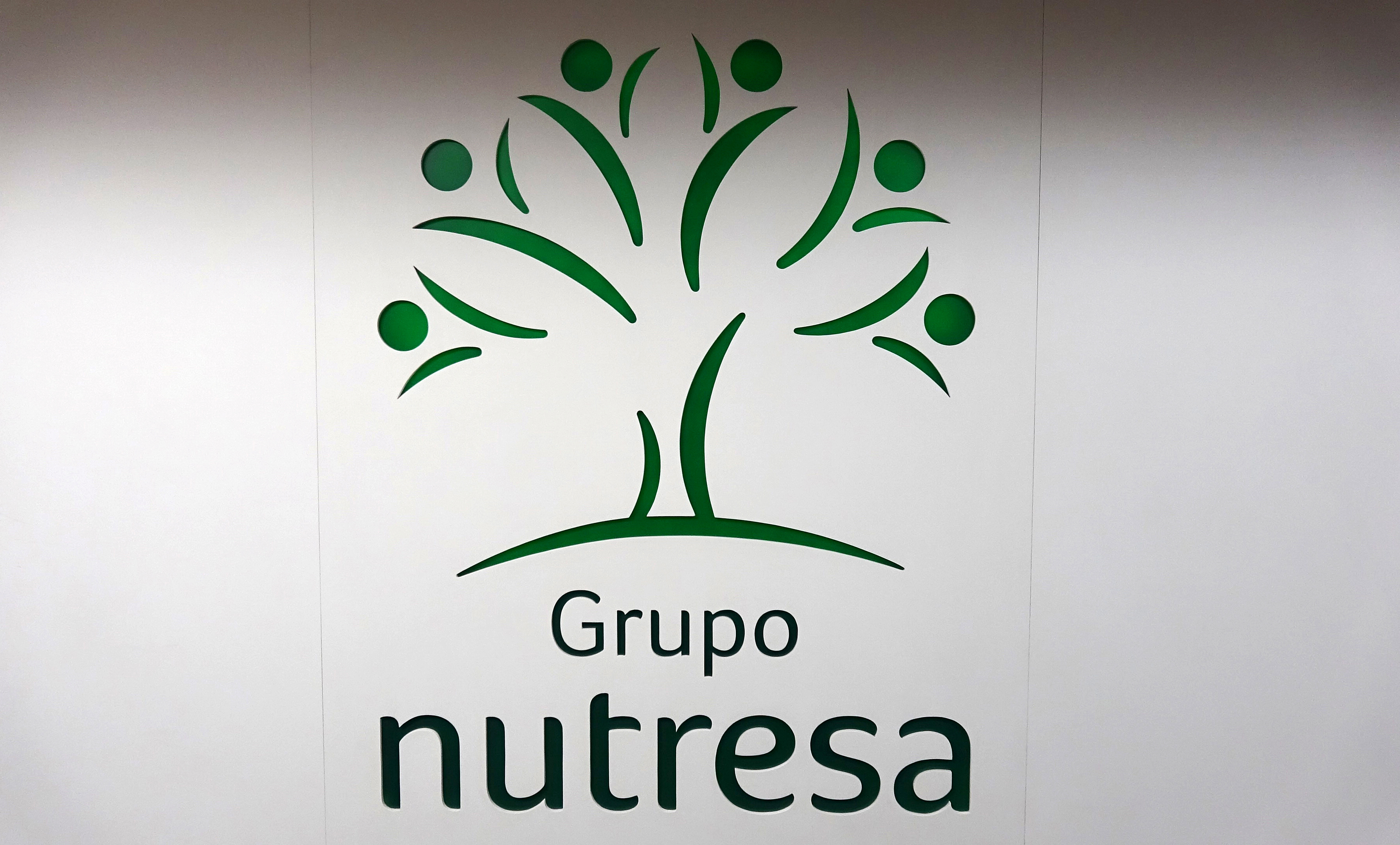 FILE PHOTO:The logo of Nutresa is seen in Medellin