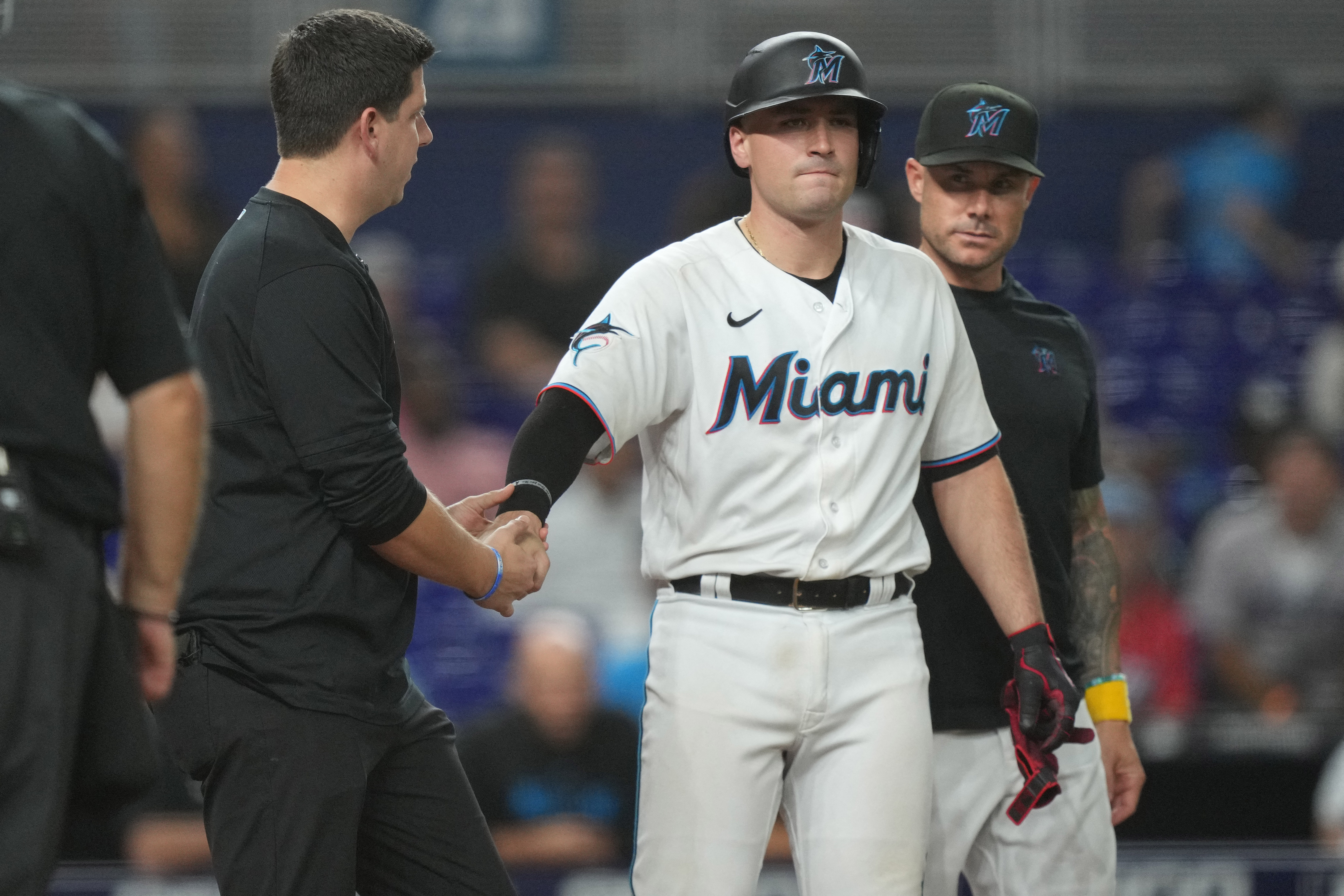 Jake Burger gives Marlins walk-off win over Mets