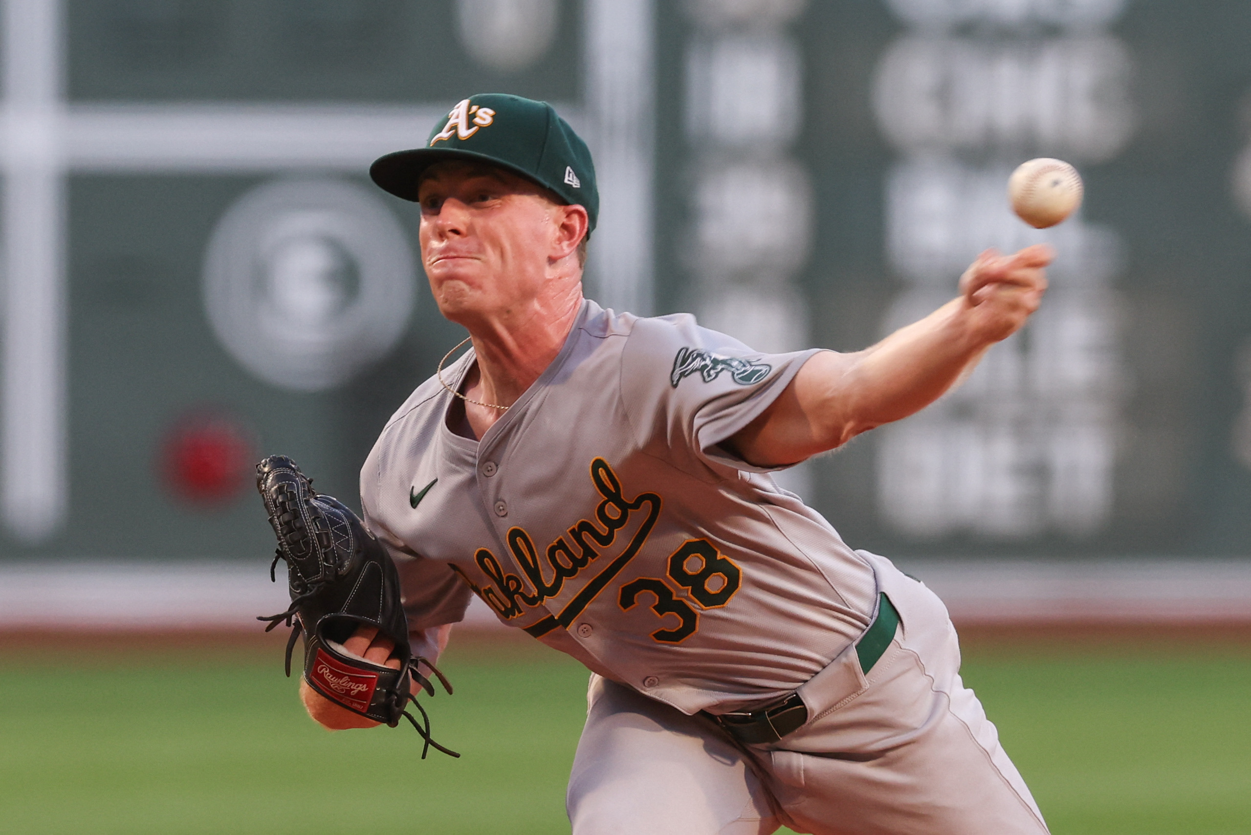 Athletics Leverage Strong Third Inning To Defeat Red Sox 