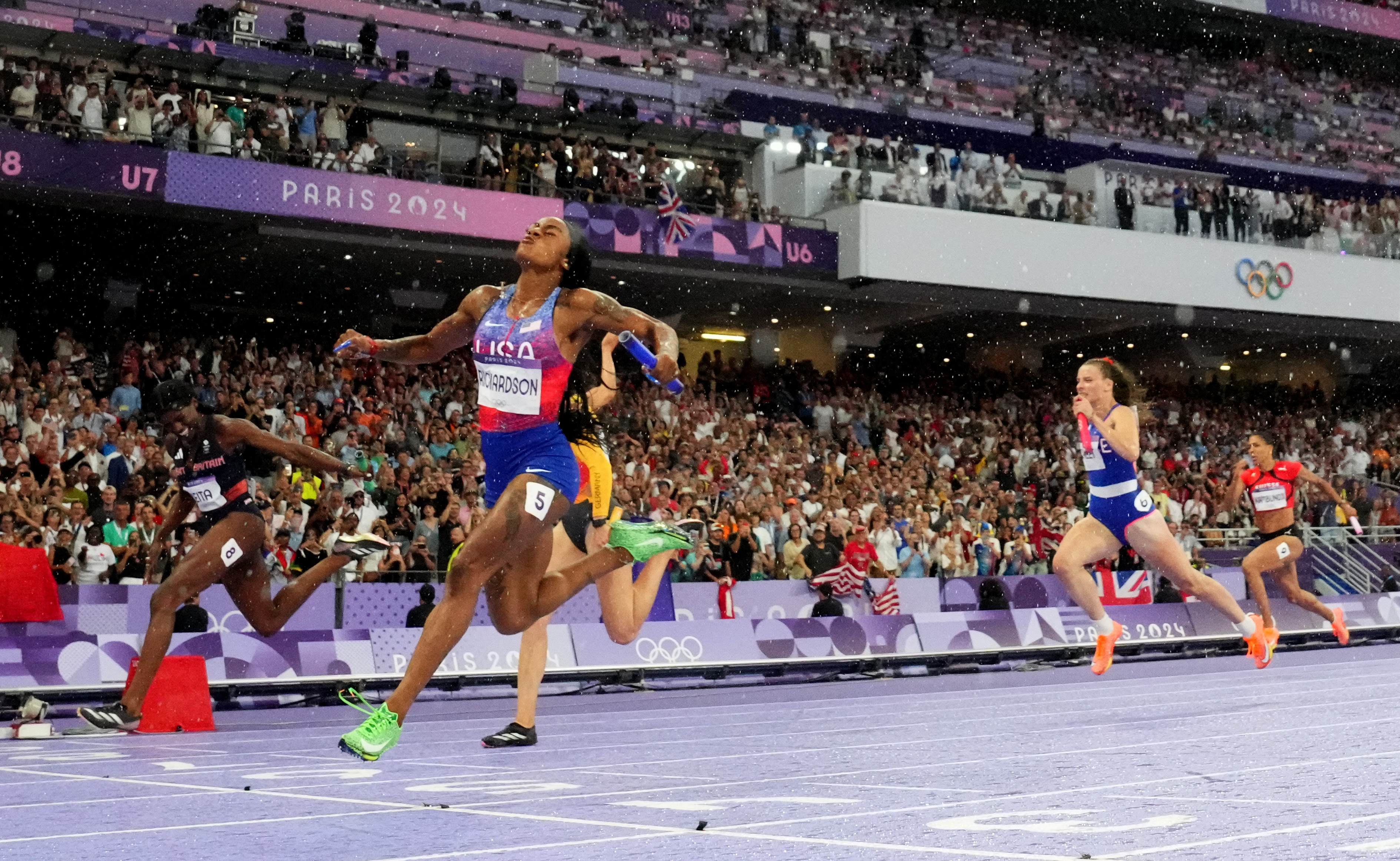 Athletics - Women's 4 x 100m Relay Final