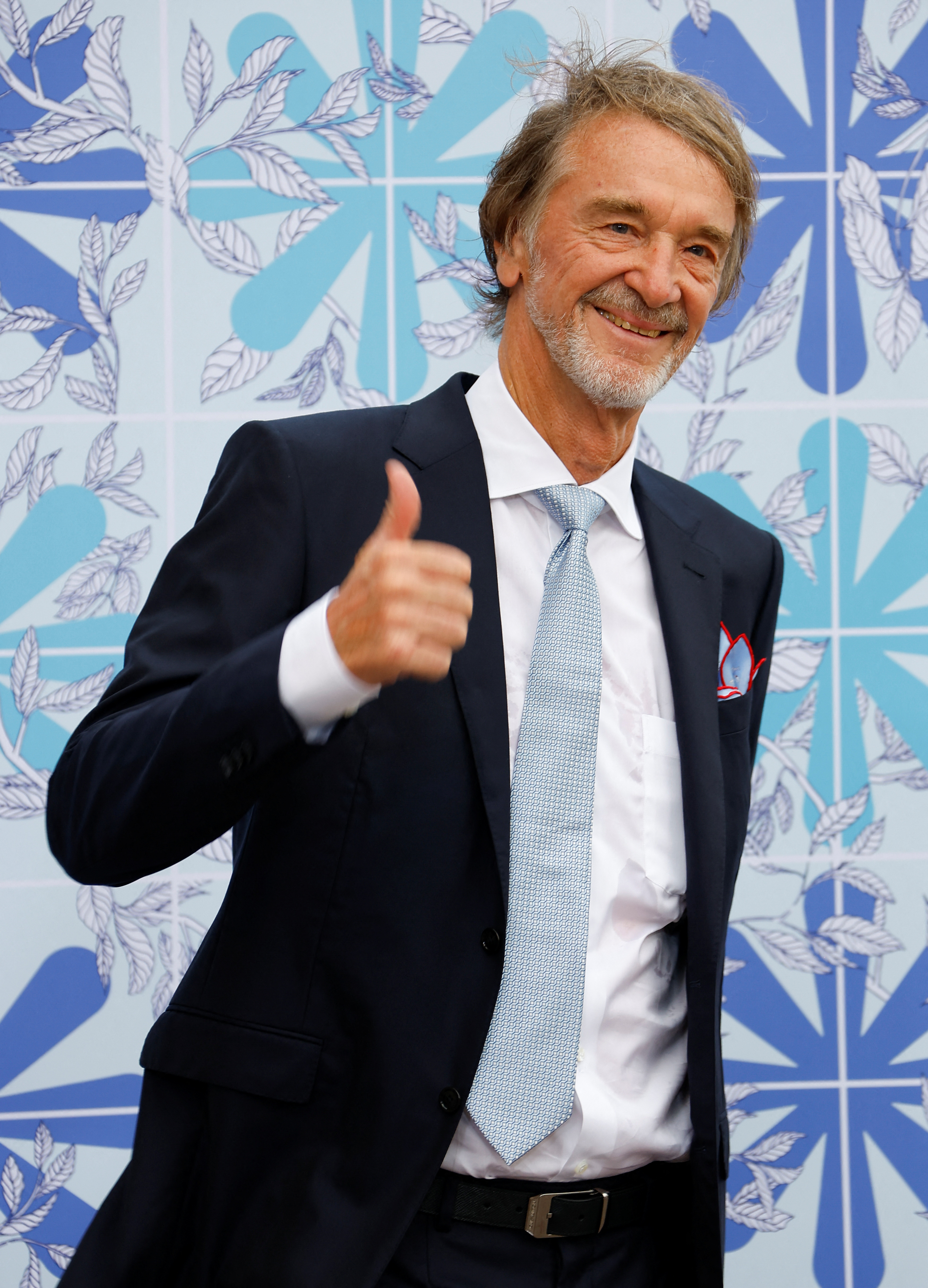 Ineos chairman Jim Ratcliffe arrives for the annual Red Cross Gala in Monte Carlo