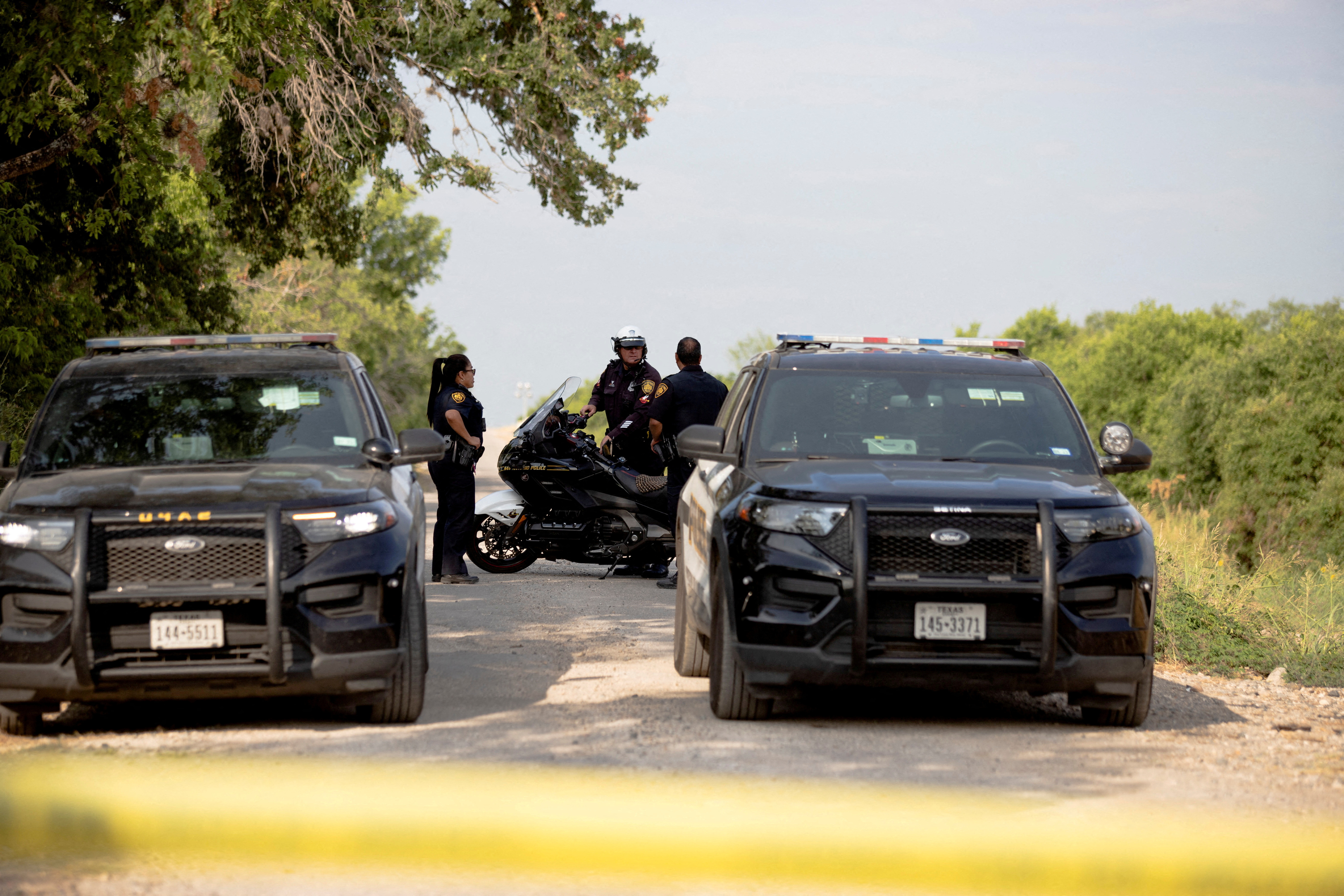Migrants found dead inside a trailer truck in San Antonio