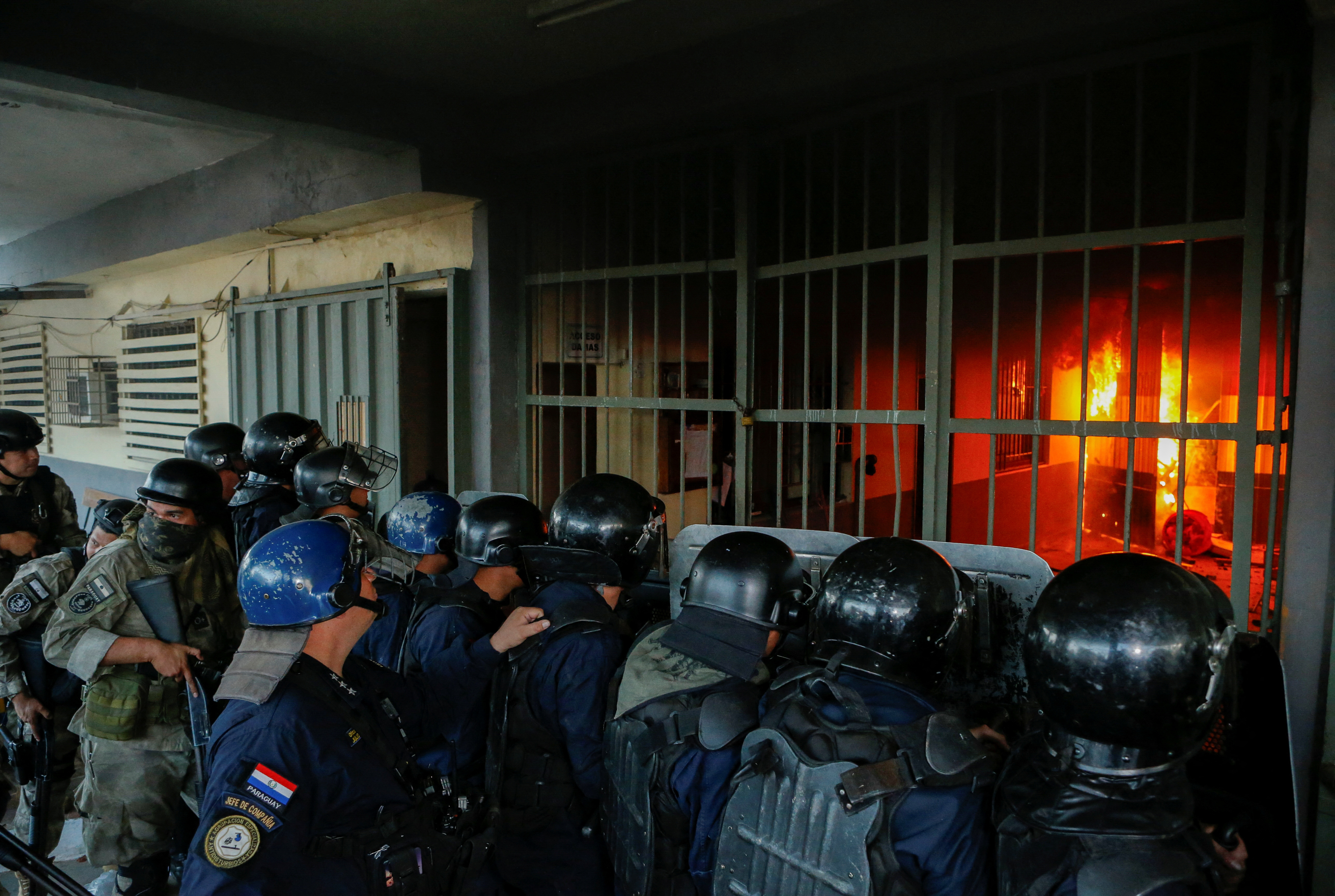 Inmates riot in Paraguay's largest prison, in Asuncion