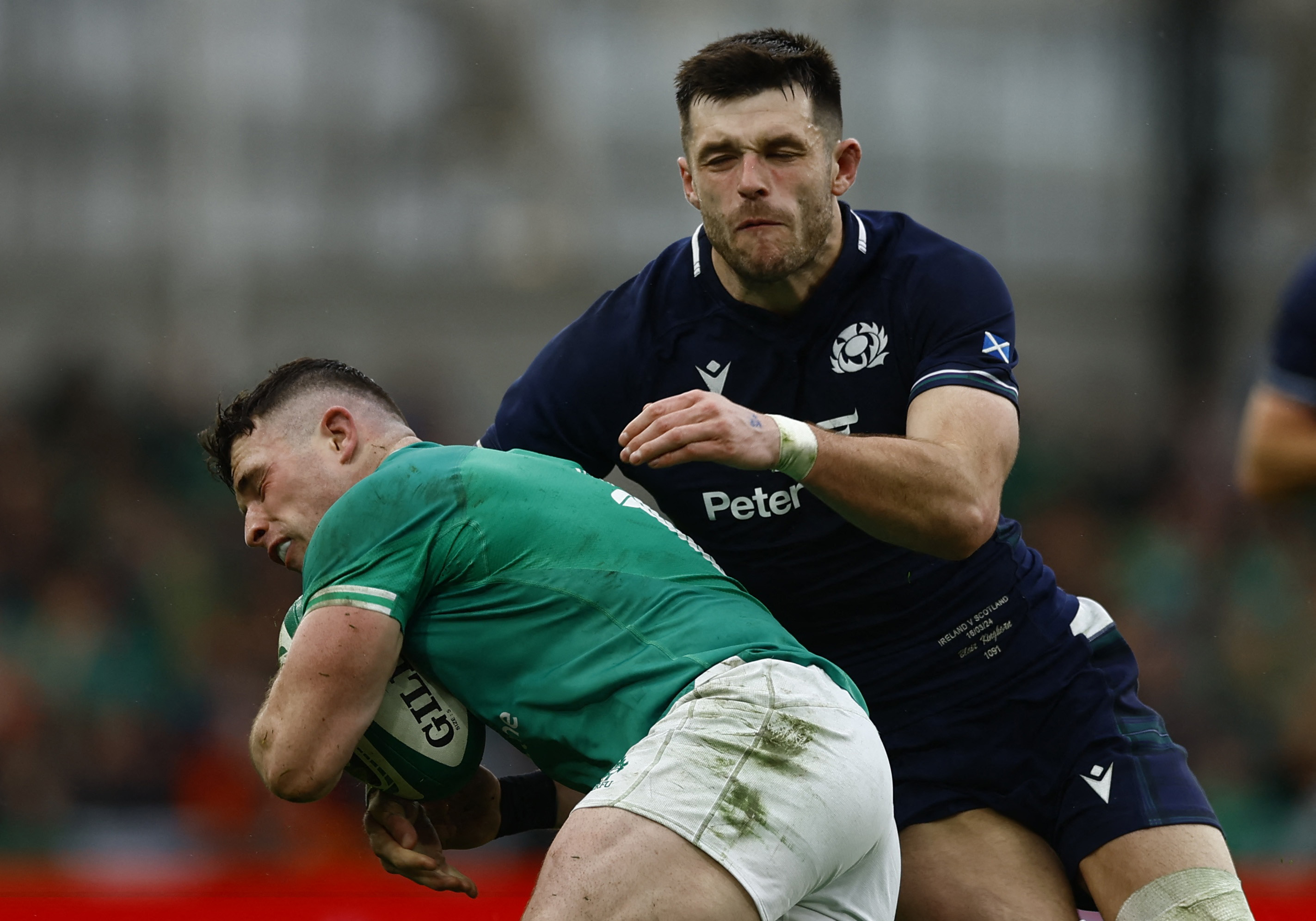 Scotland back experienced trio for Springboks showdown Reuters