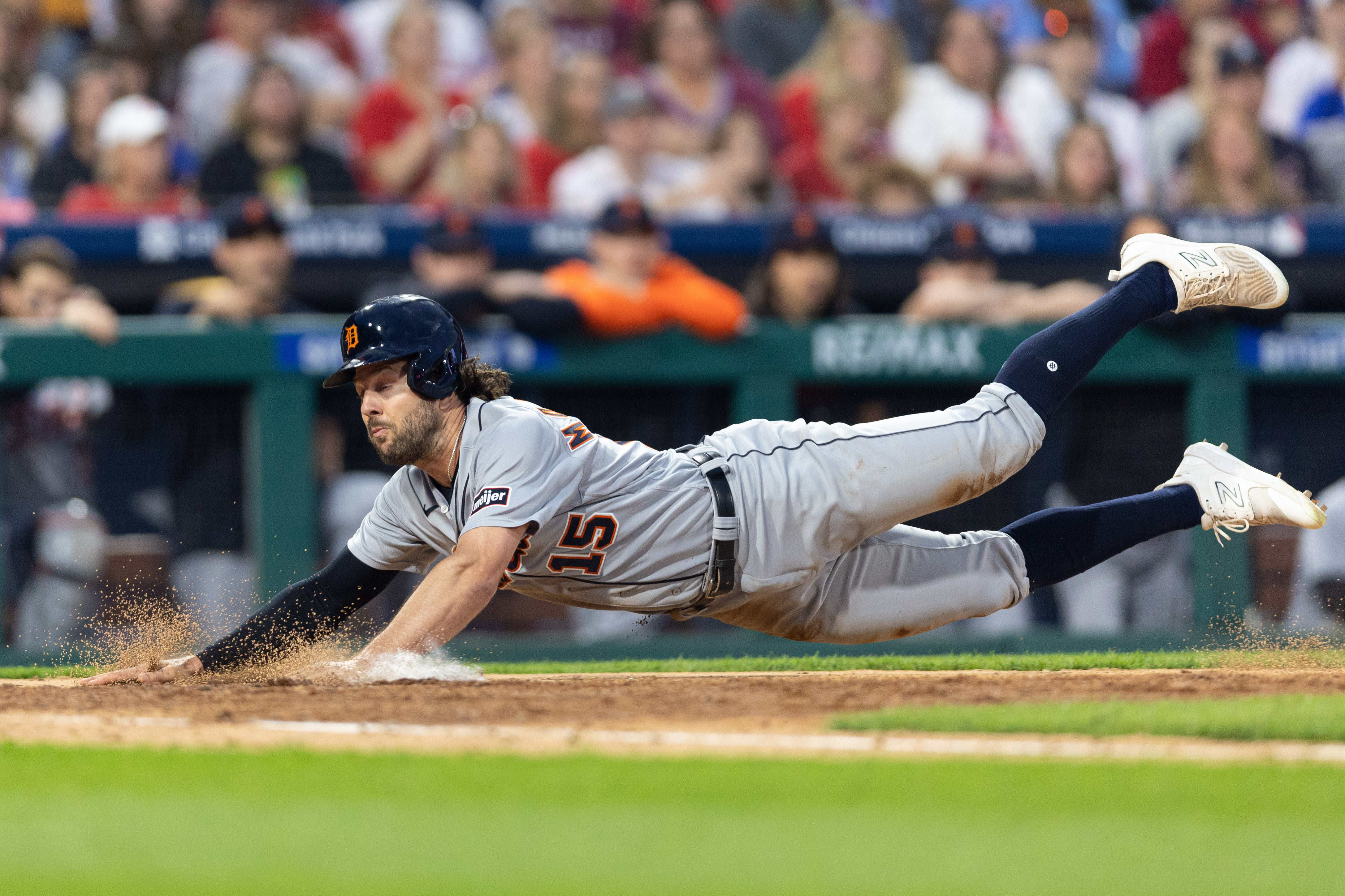 Detroit Tigers lose to Phillies, 3-2, on Kody Clemens' walk-off hit