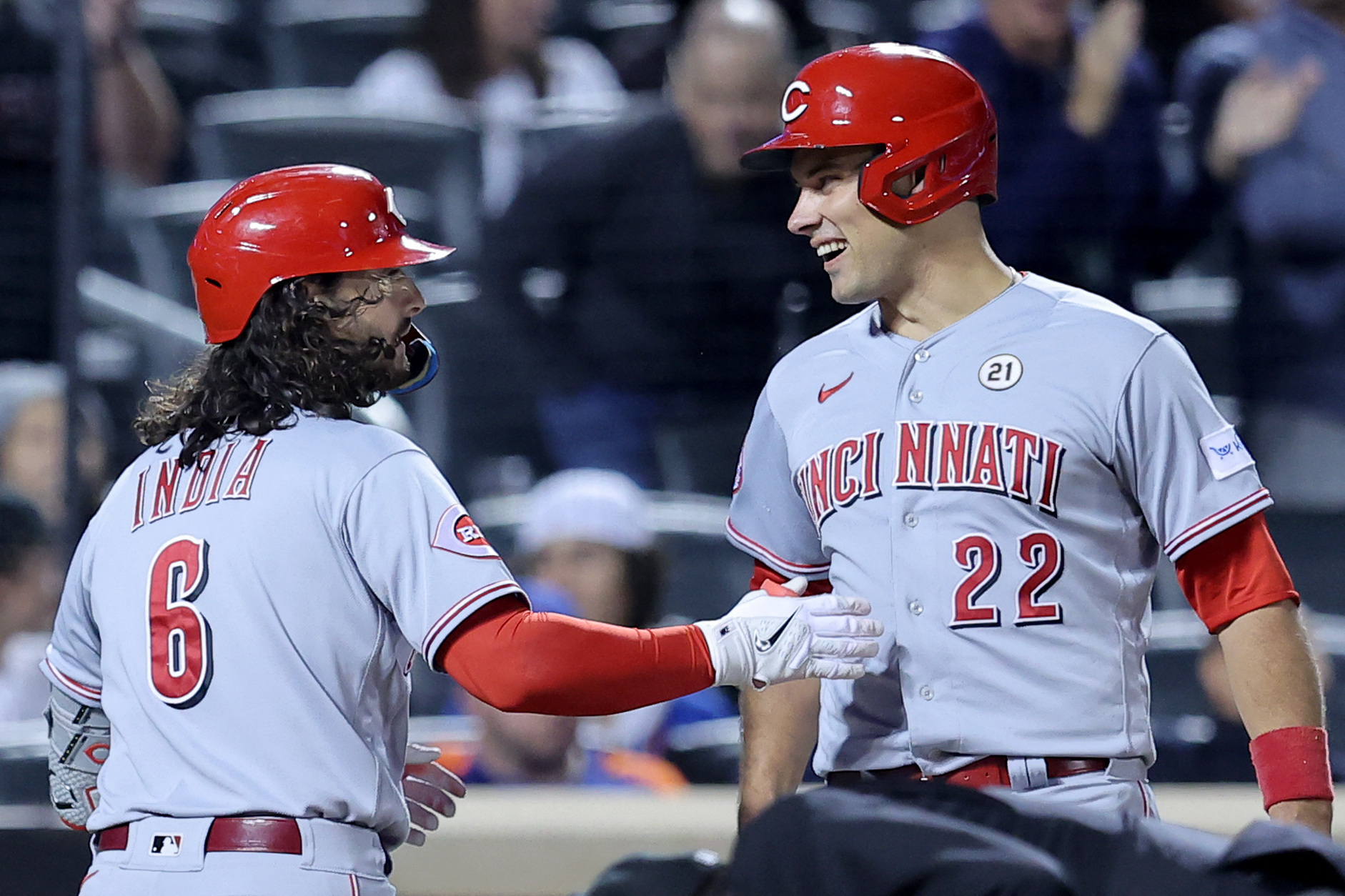 Jonathan India had a career-best night in his first game at Citi