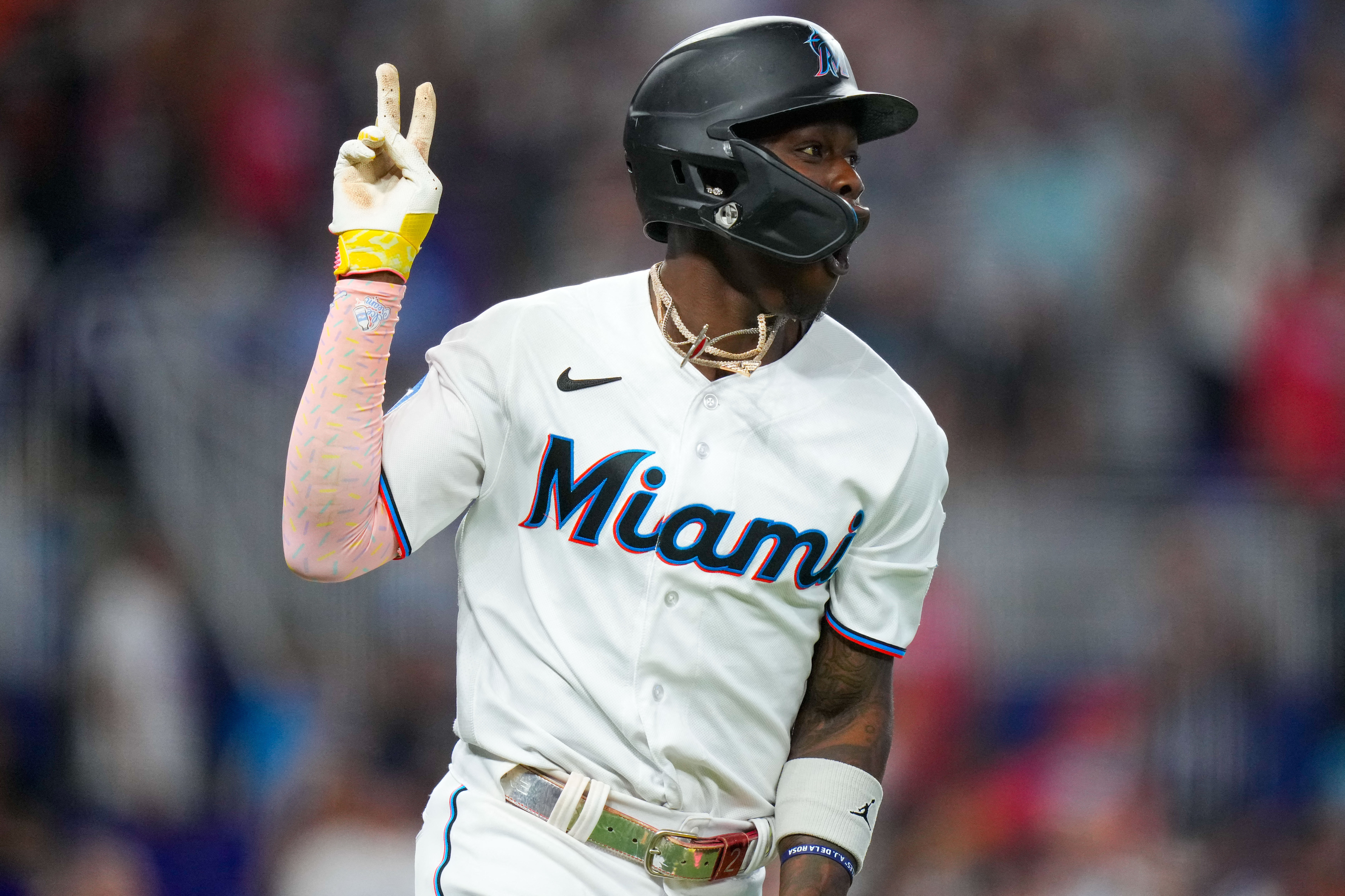 Marlins star Jazz Chisholm Jr becomes second player in 123 YEARS - and  first since 2002 - to hit grand slam and steal three bases in win over  Braves