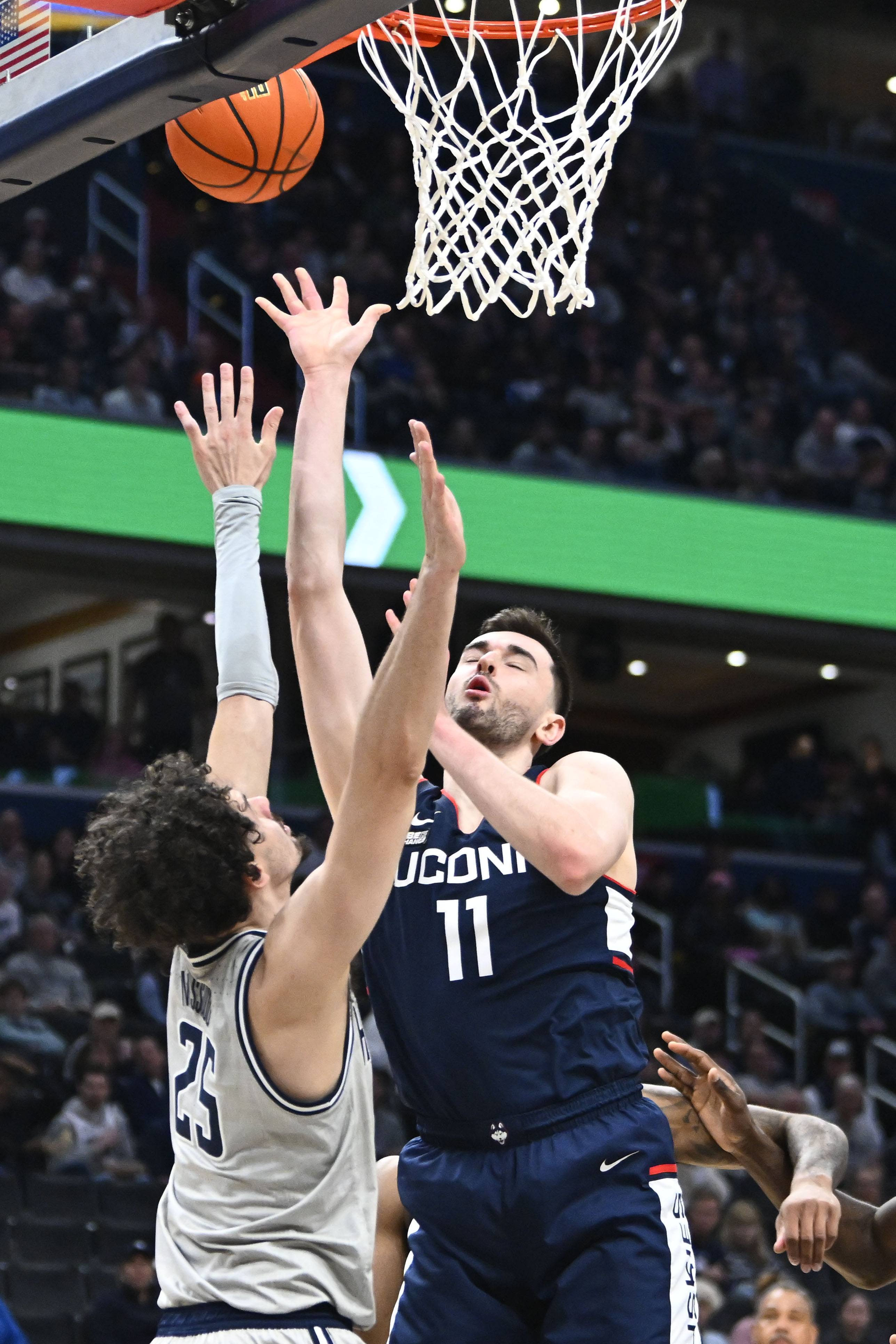 Alex Karaban Scores 25 As No. 1 UConn Routs Georgetown | Reuters