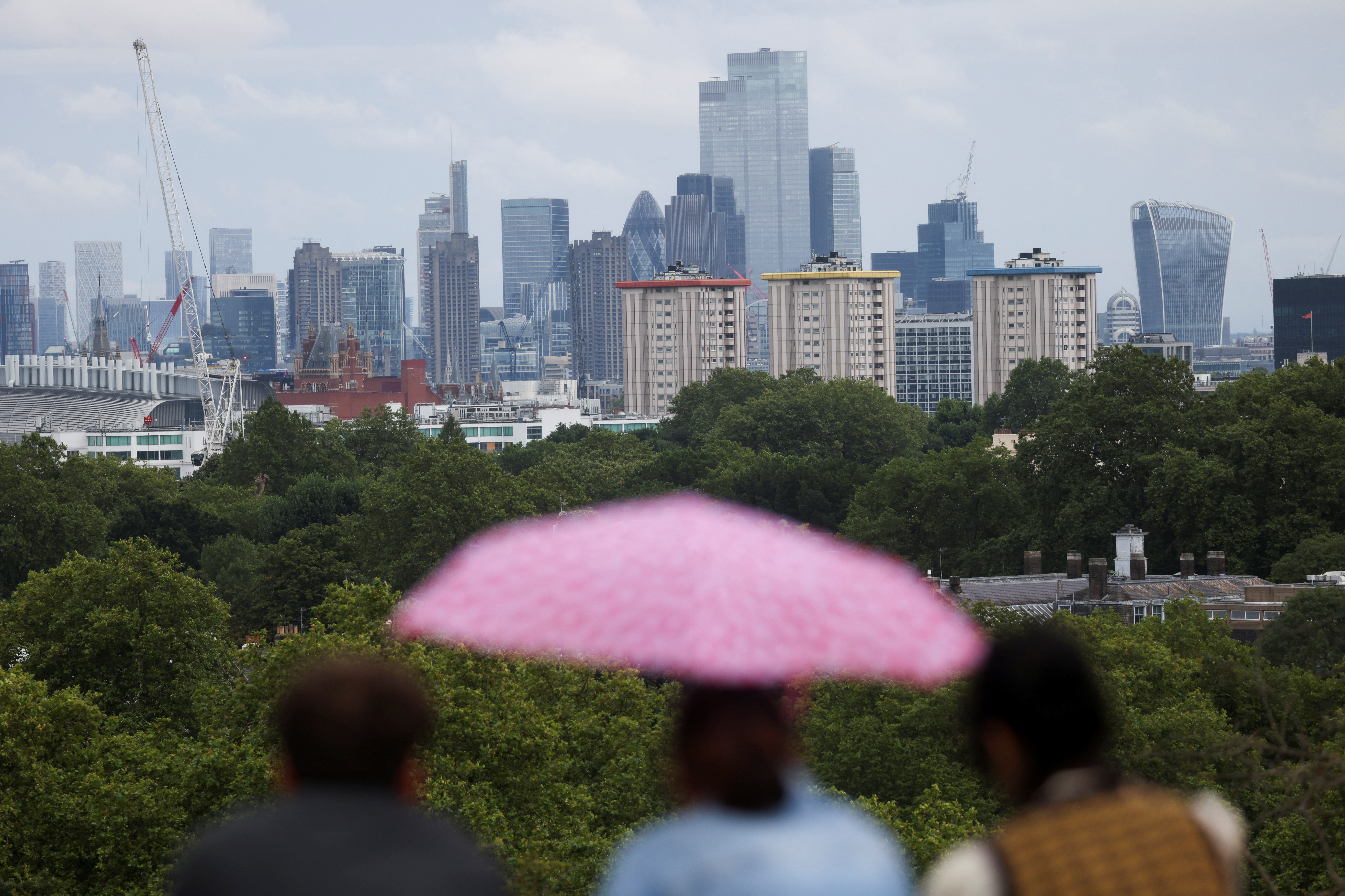 A view of the London's skyline