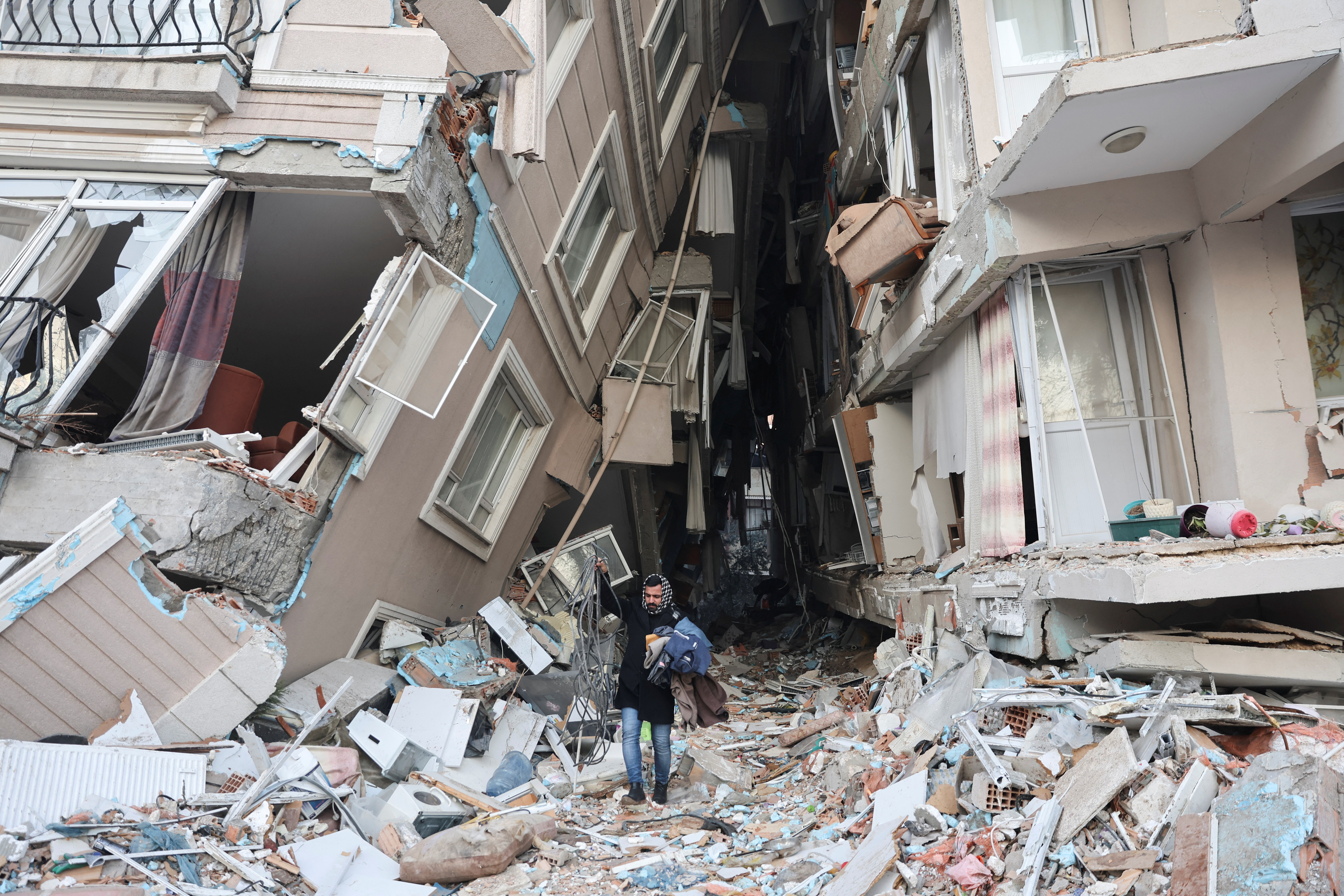 Aftermath of the deadly earthquake in Hatay