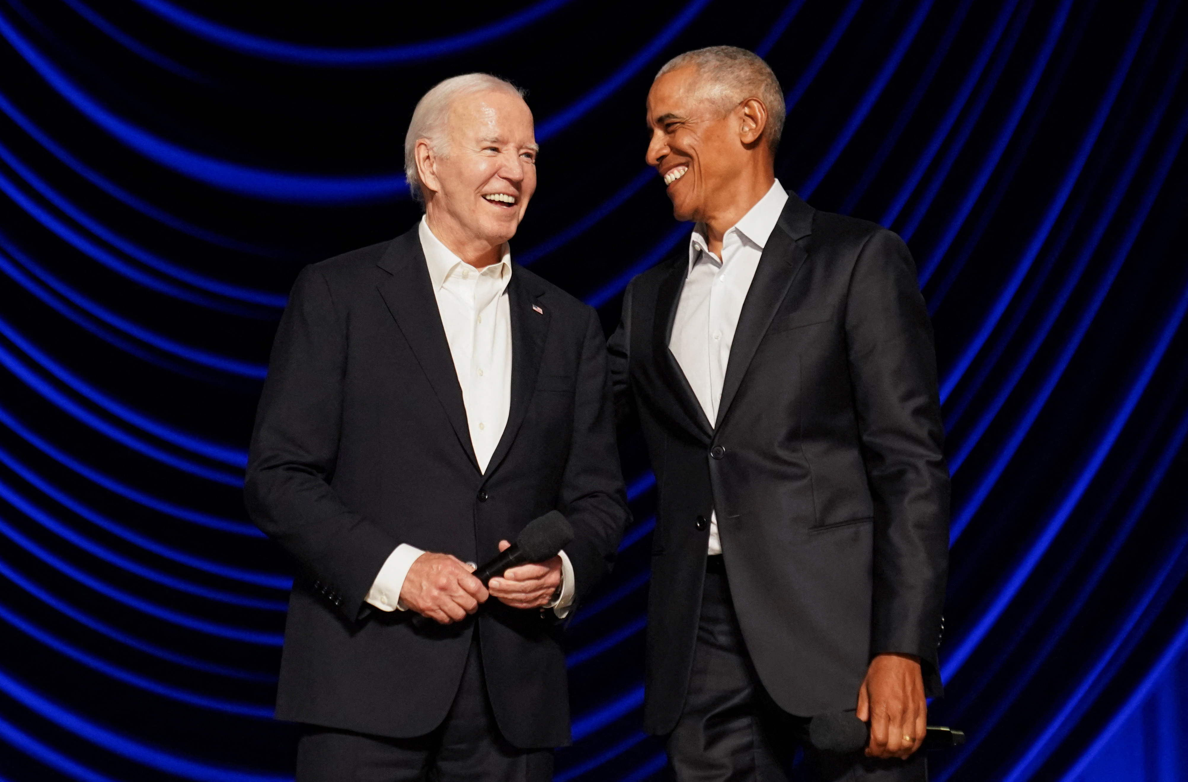 Biden slams Supreme Court at 30 million fundraiser with Obama, Clooney