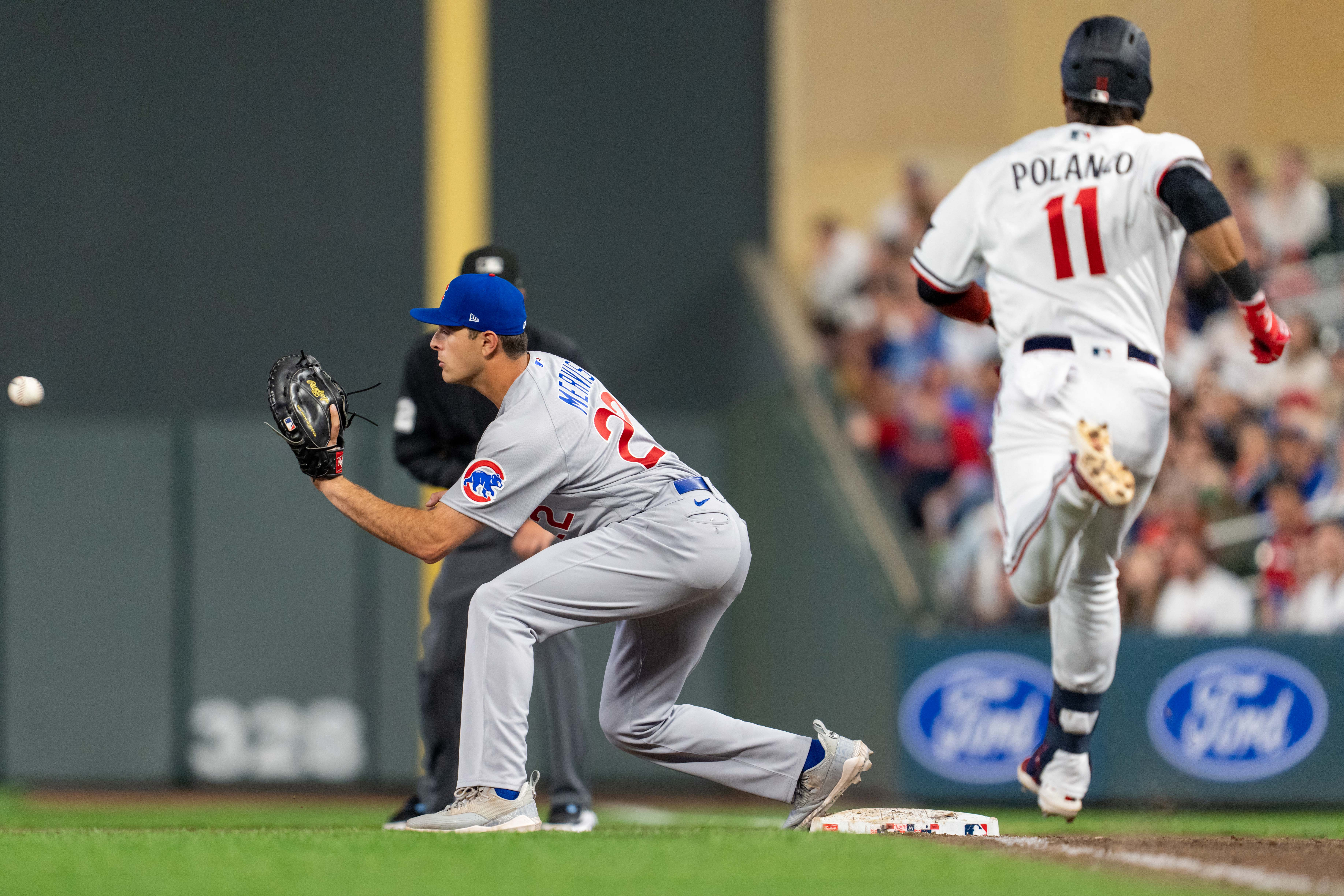 Cubs score late to rally past Twins, reach .500 again