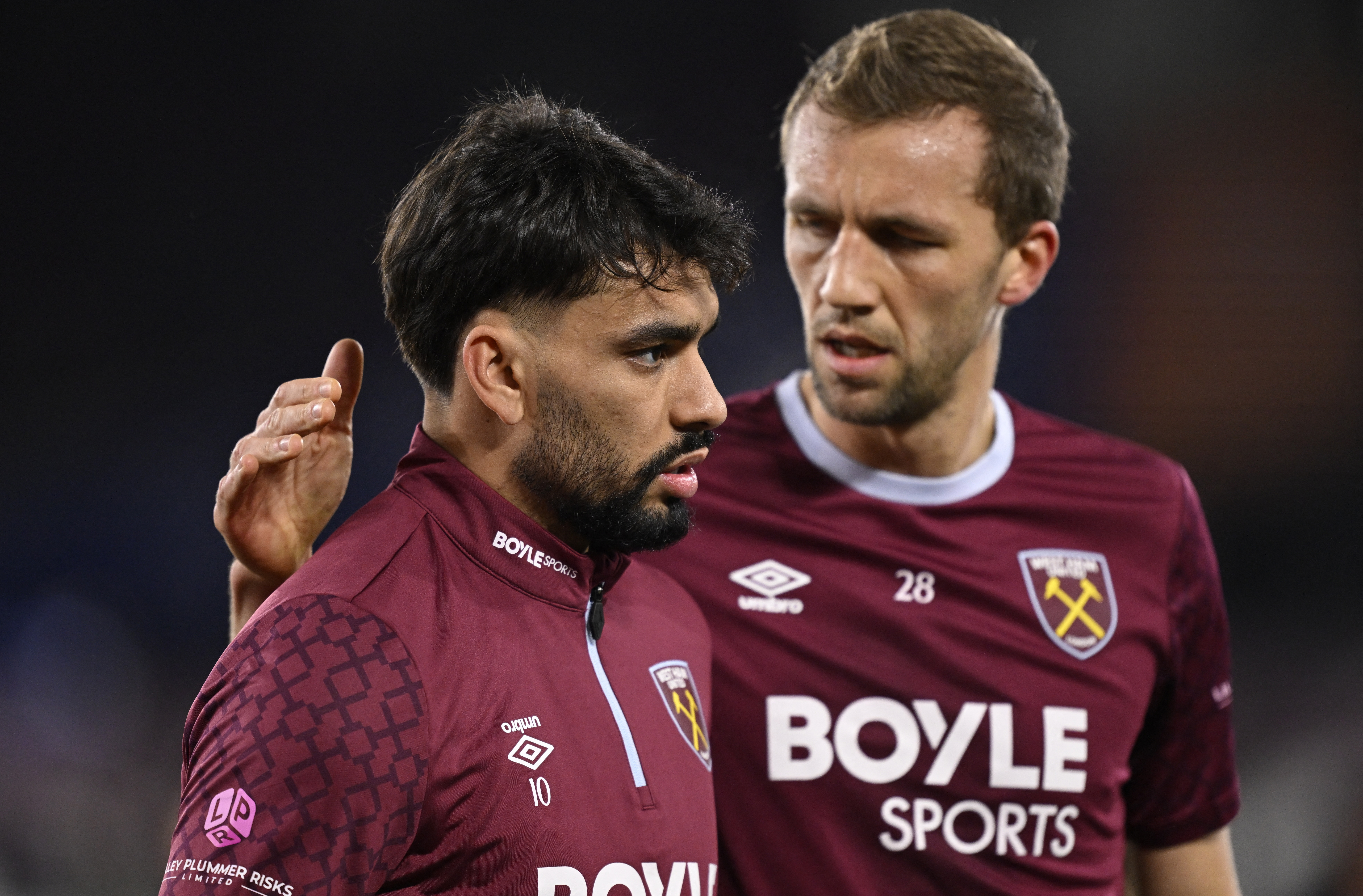 Forest winning penalty a joke, says West Ham's Soucek | Reuters