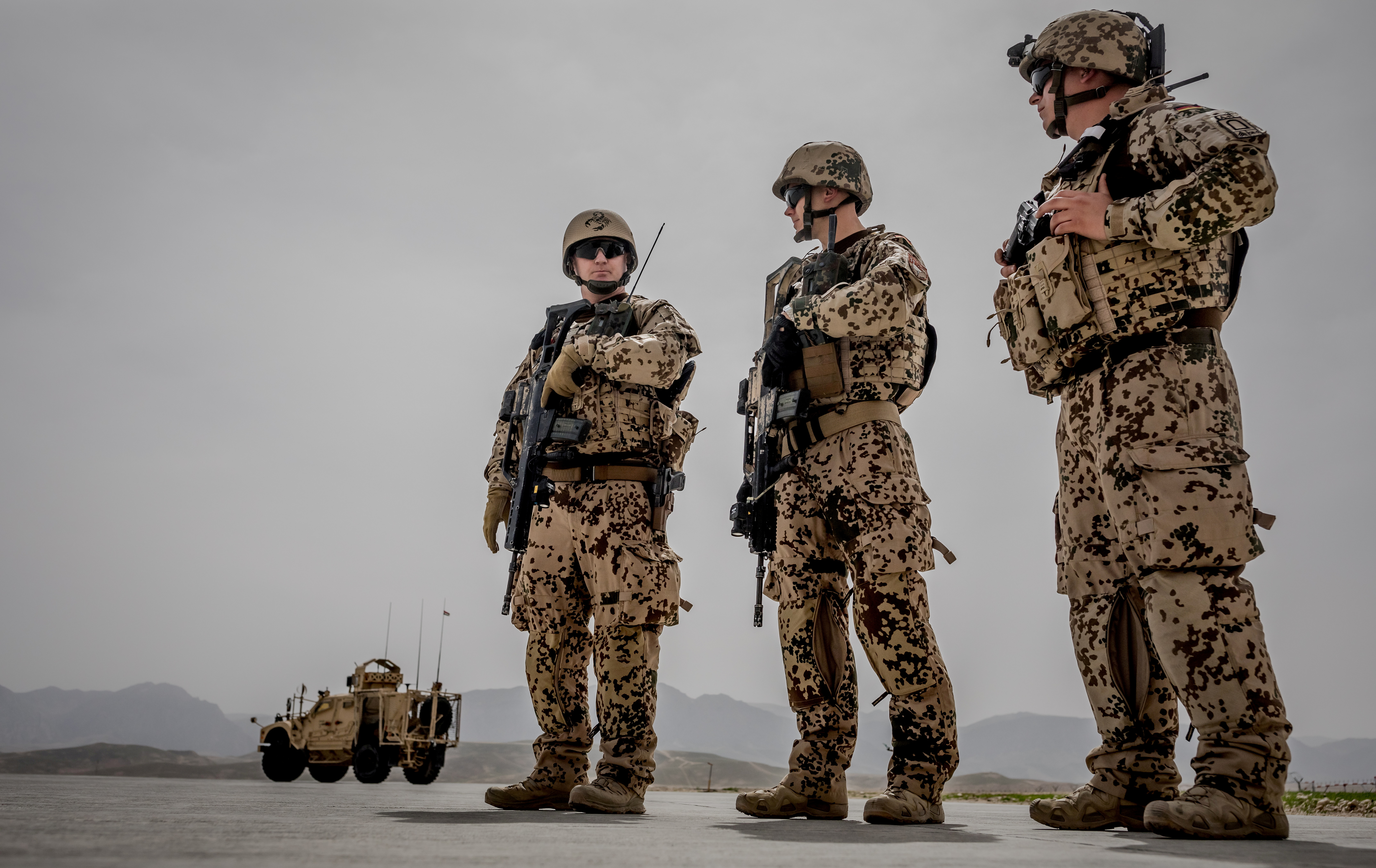 German Bundeswehr soldiers in Afghanistan